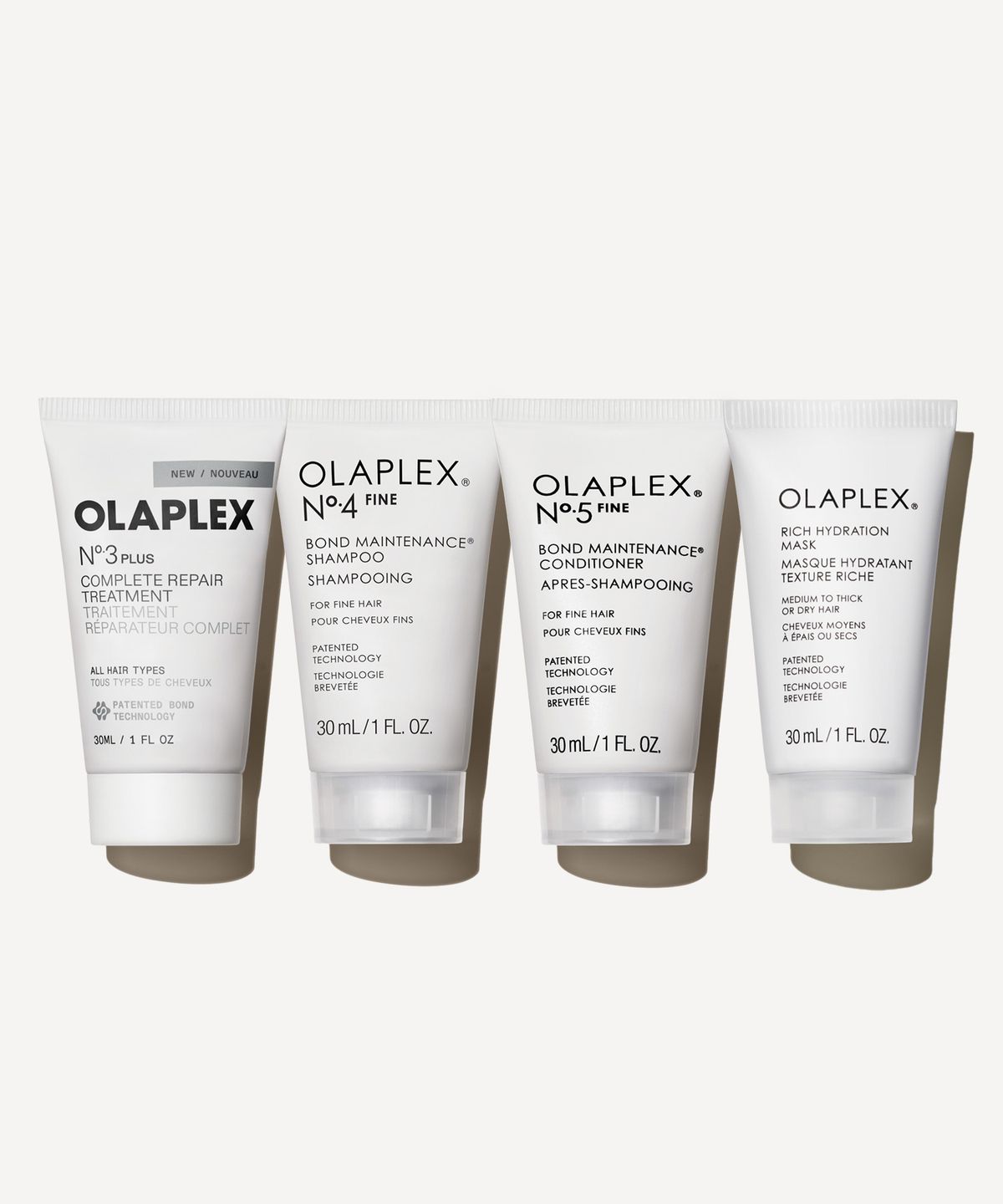 올라플렉스(OLAPLEX) 리페어 헤어 루틴 트래블 키트(NO.3플러스+NO.4F+NO.5F+고보습 마스크)