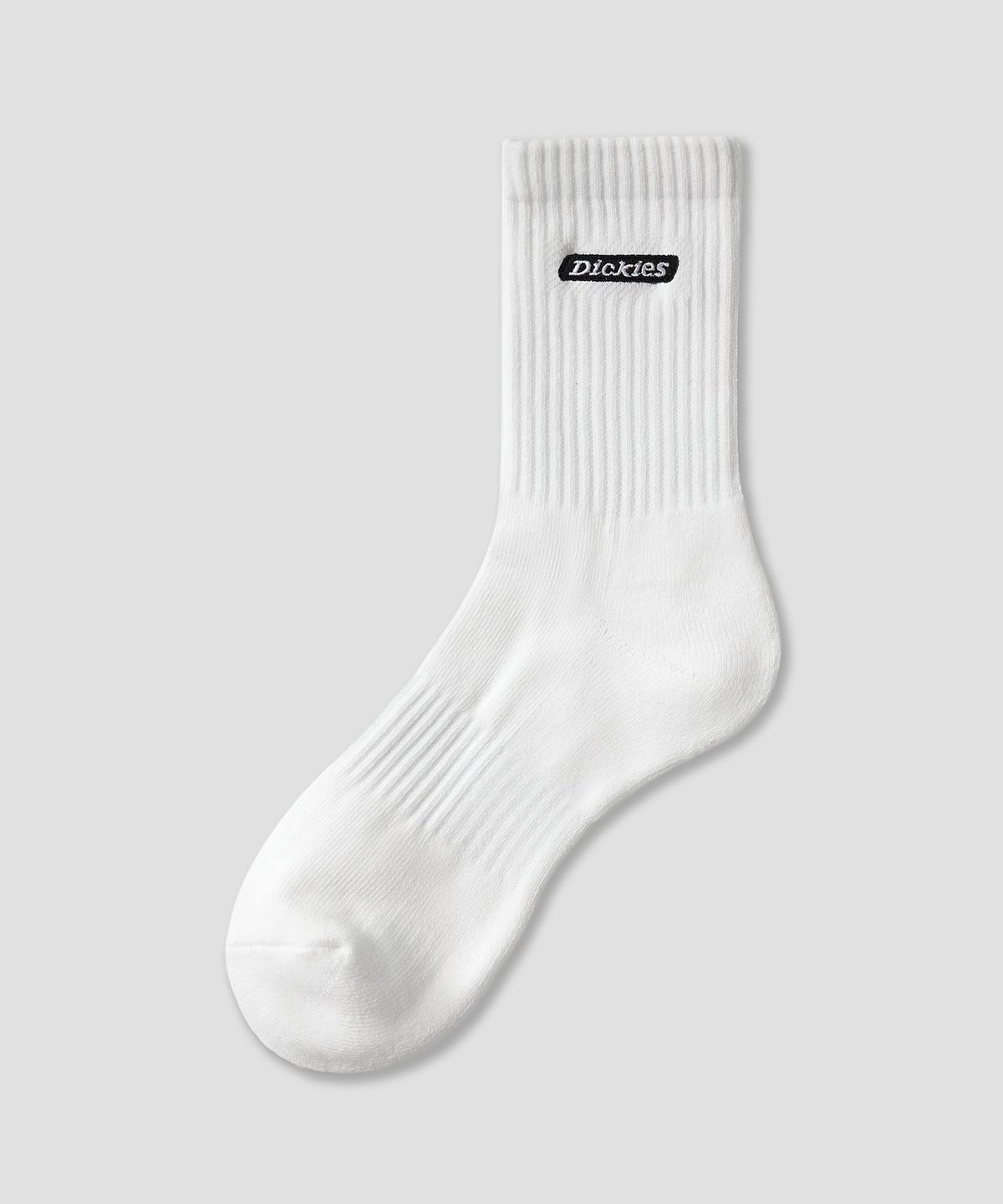 디키즈(DICKIES) [3PACK] 배너 로고 삭스 White