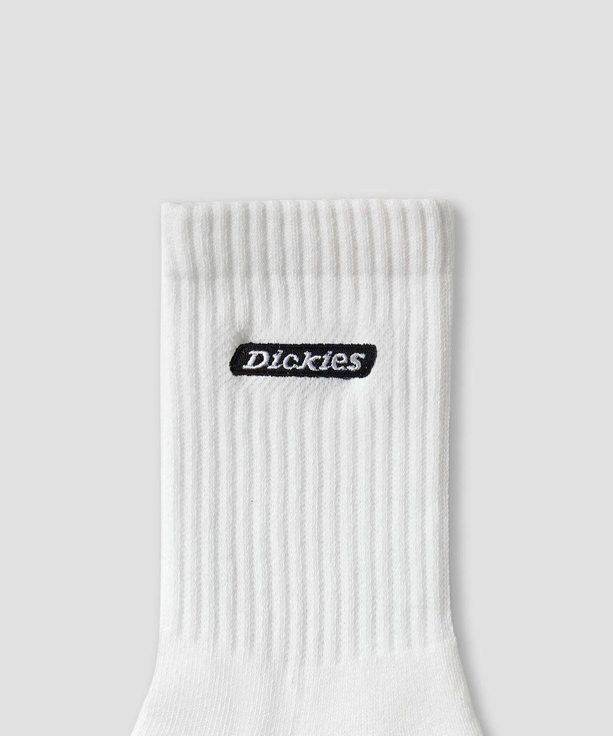 디키즈(DICKIES) [3PACK] 배너 로고 삭스 White