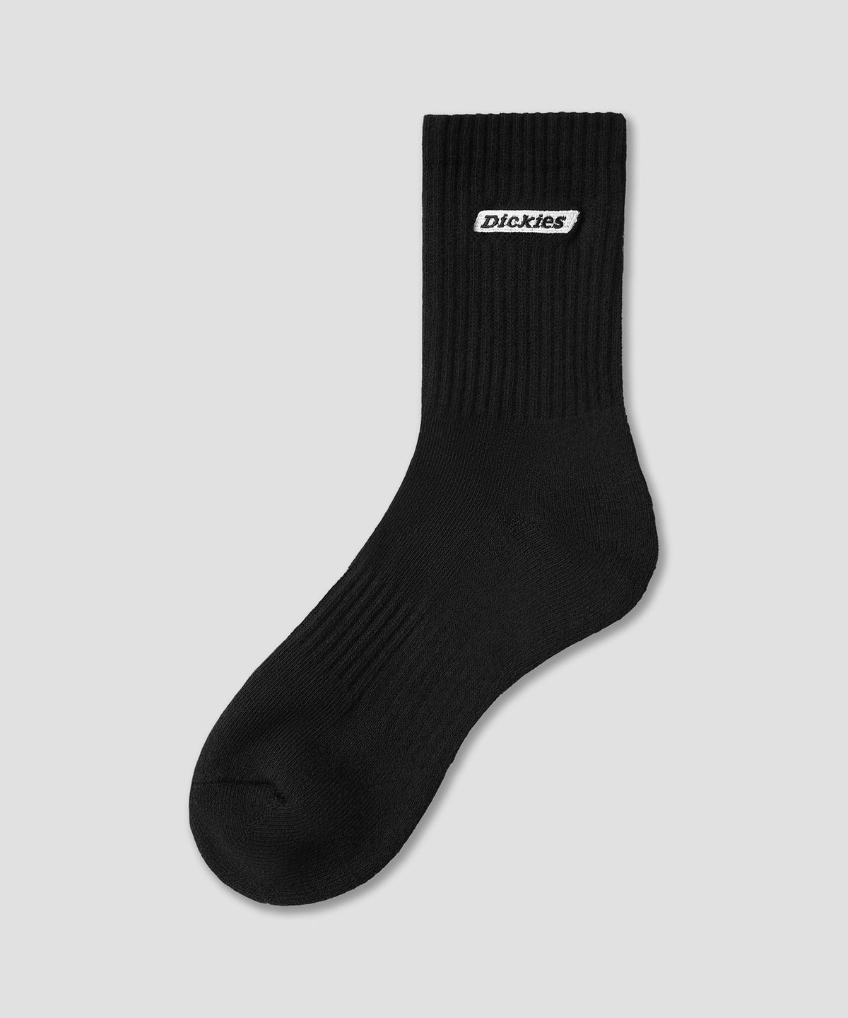 디키즈(DICKIES) [3PACK] 배너 로고 삭스 Black