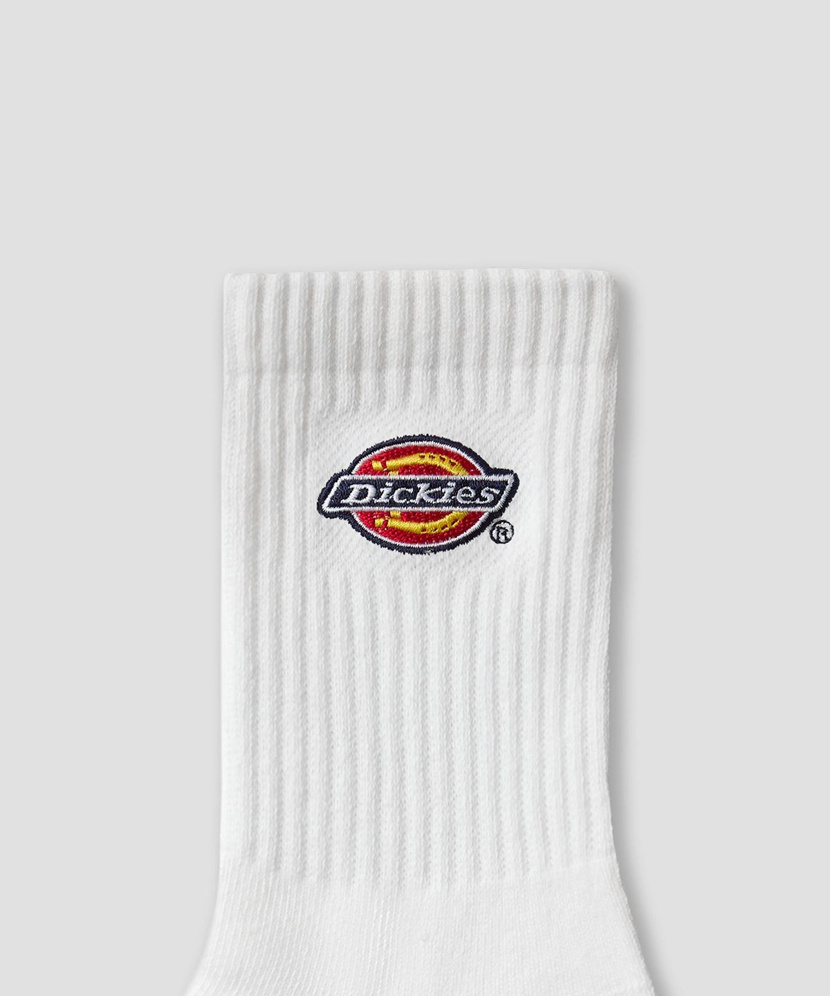 디키즈(DICKIES) [3PACK] 트리 로고 삭스 White