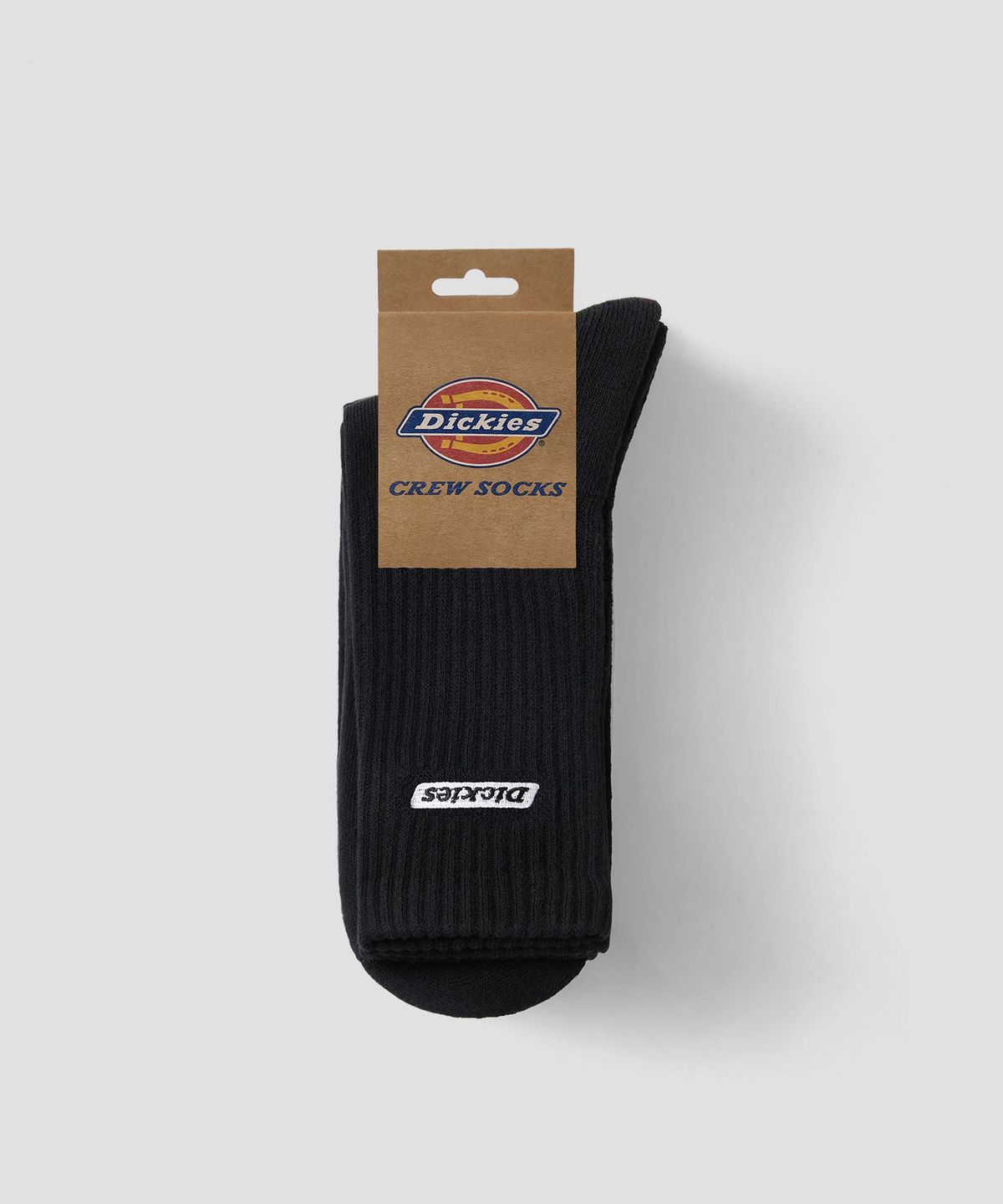 디키즈(DICKIES) [3PACK] 배너 로고 미드 삭스 Black