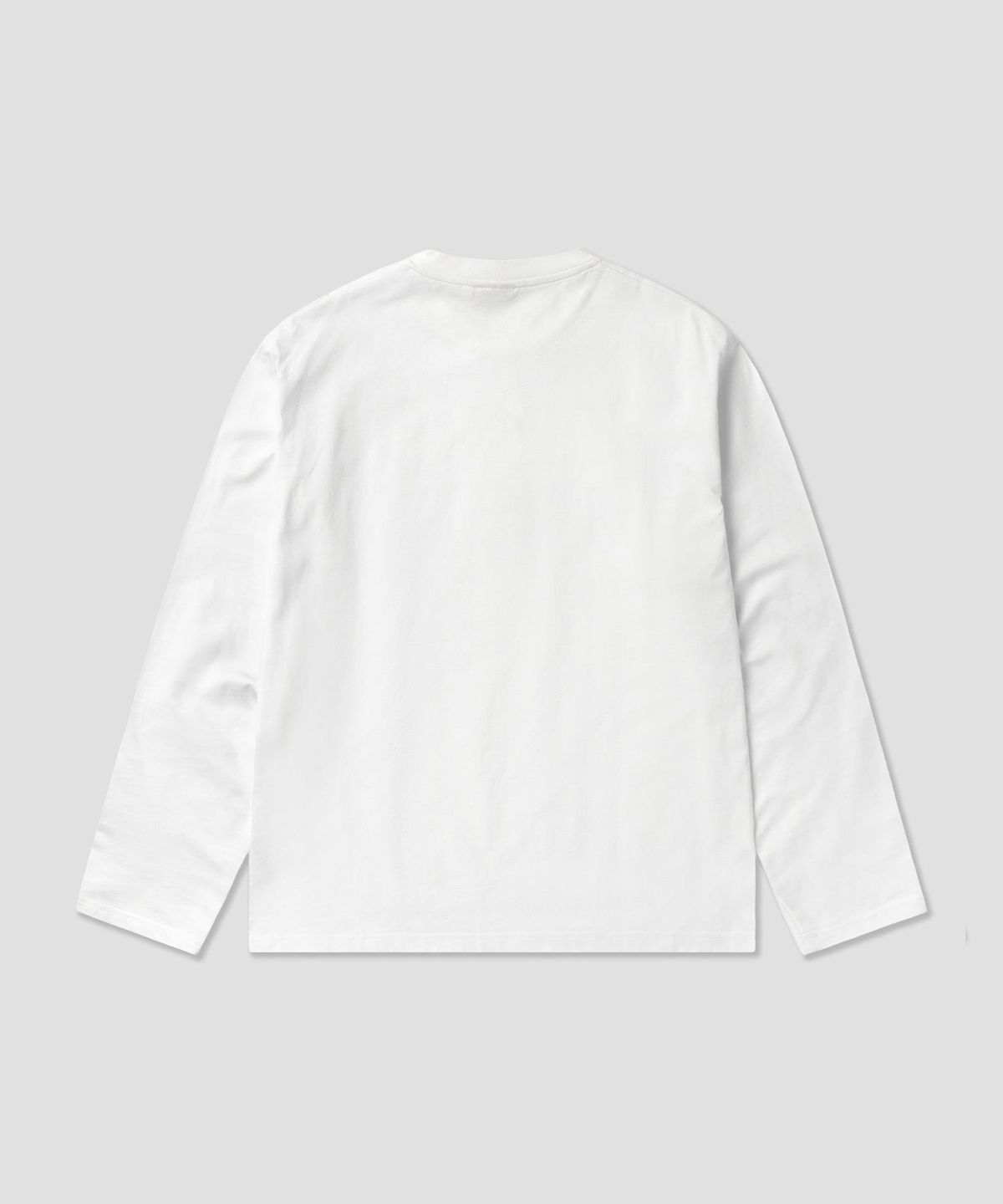 디키즈(DICKIES) 베이직 헨리넥 롱슬리브 White