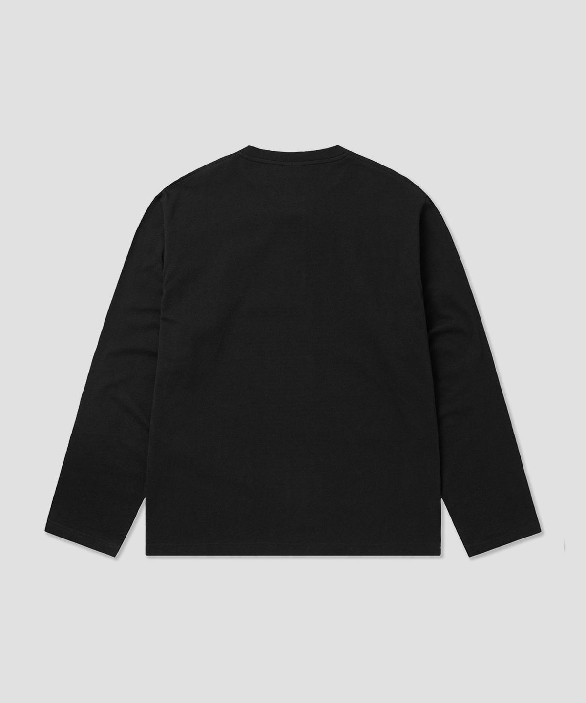 디키즈(DICKIES) 베이직 헨리넥 롱슬리브 Black
