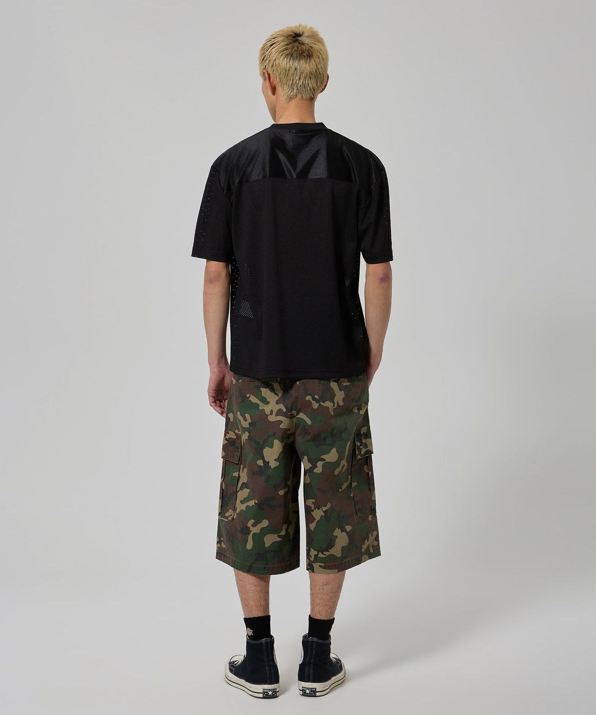 디키즈(DICKIES) 워시드 트윌 카고 쇼츠 Camo