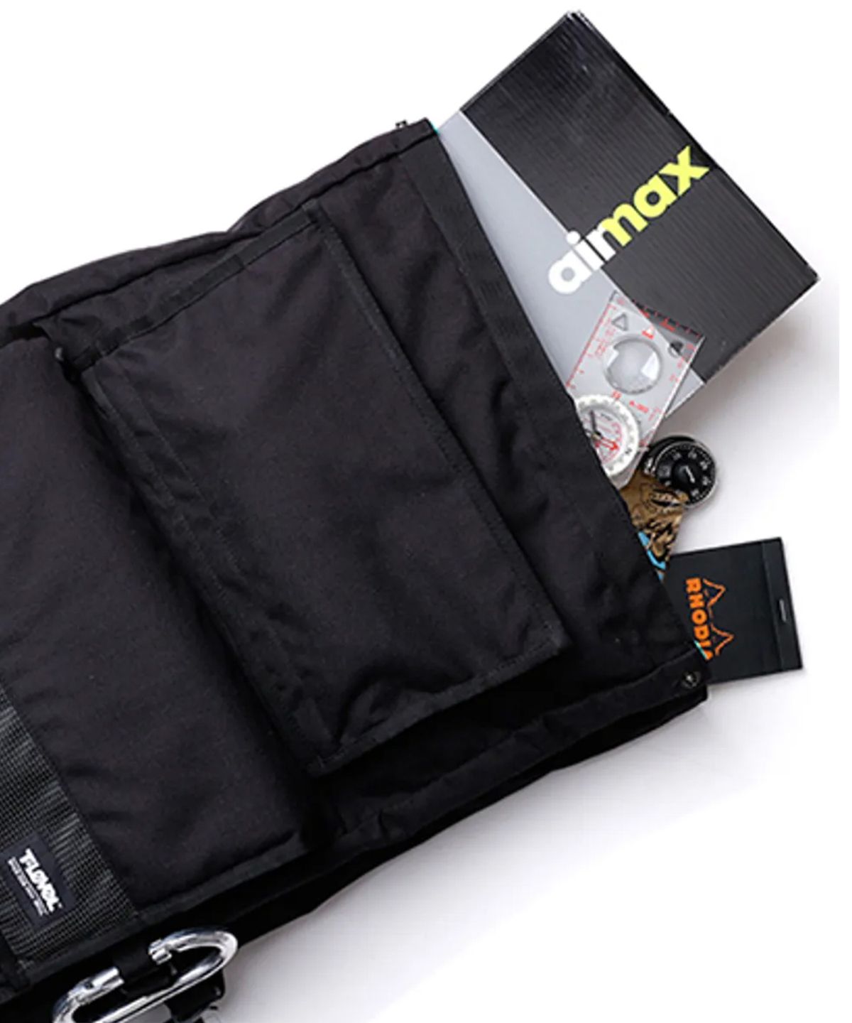 티레벨(T-LEVEL) Ben Courier Backpack Black