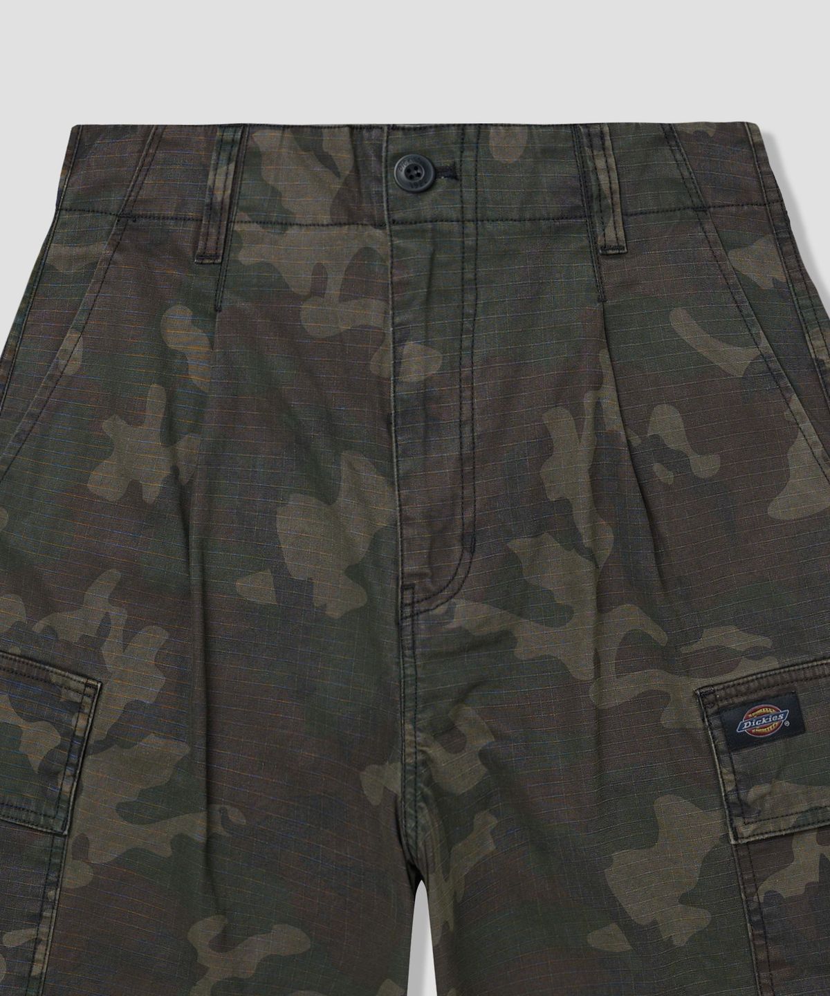 디키즈(DICKIES) 워시드 트윌 카고 쇼츠 Dyed Camo