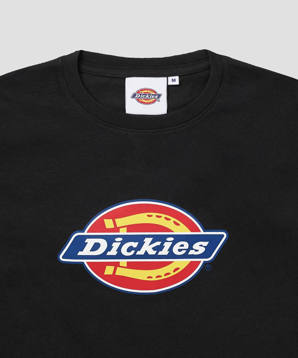 디키즈(DICKIES) 슬림핏 트리 로고 티셔츠 Black