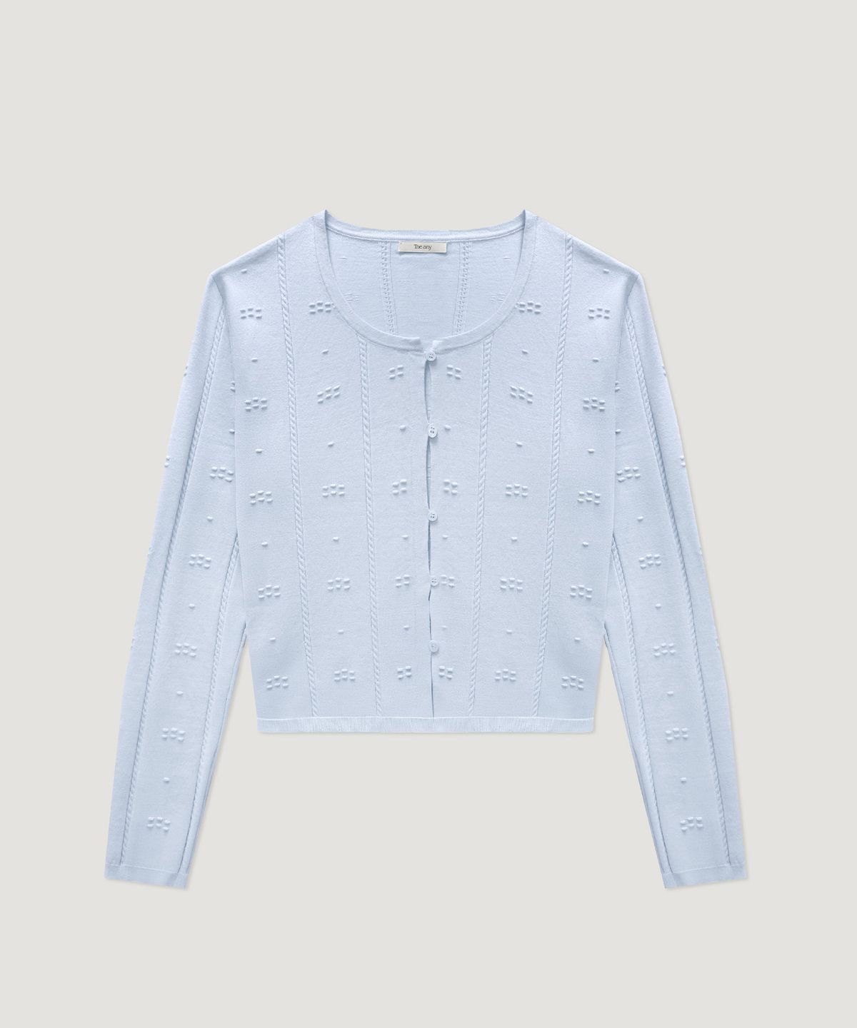디애니(THE ANY) [SET] Chouchou Knit Cardigan