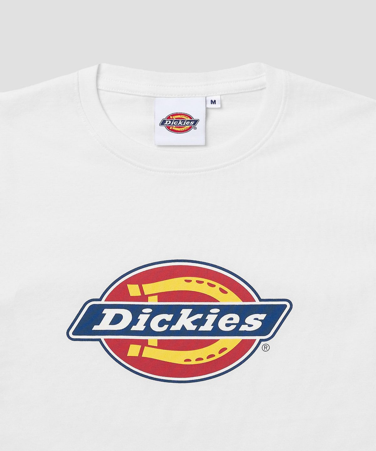 디키즈(DICKIES) 슬림핏 트리 로고 티셔츠 White