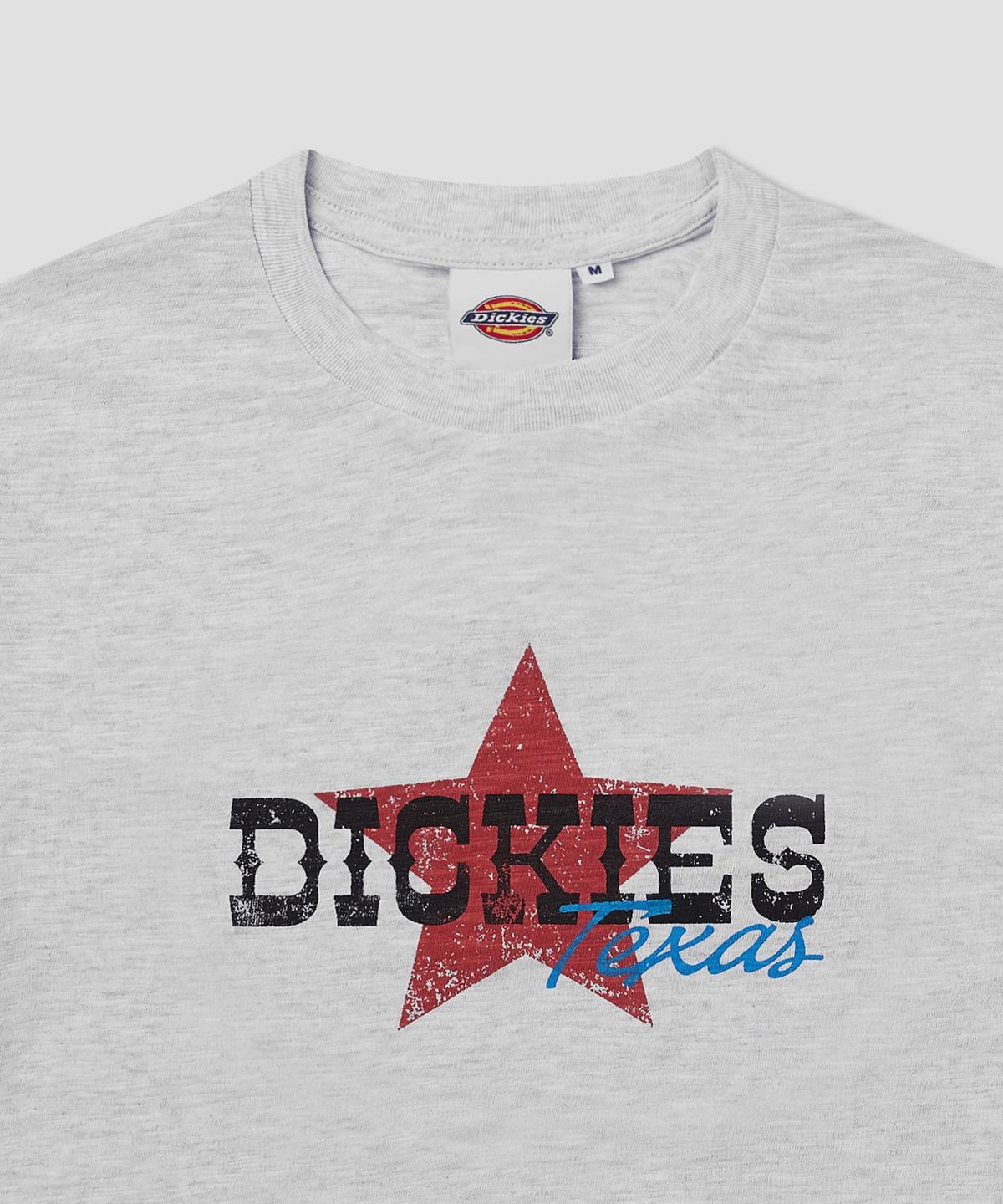 디키즈(DICKIES) 론스타 슬럽 티셔츠 White Melange