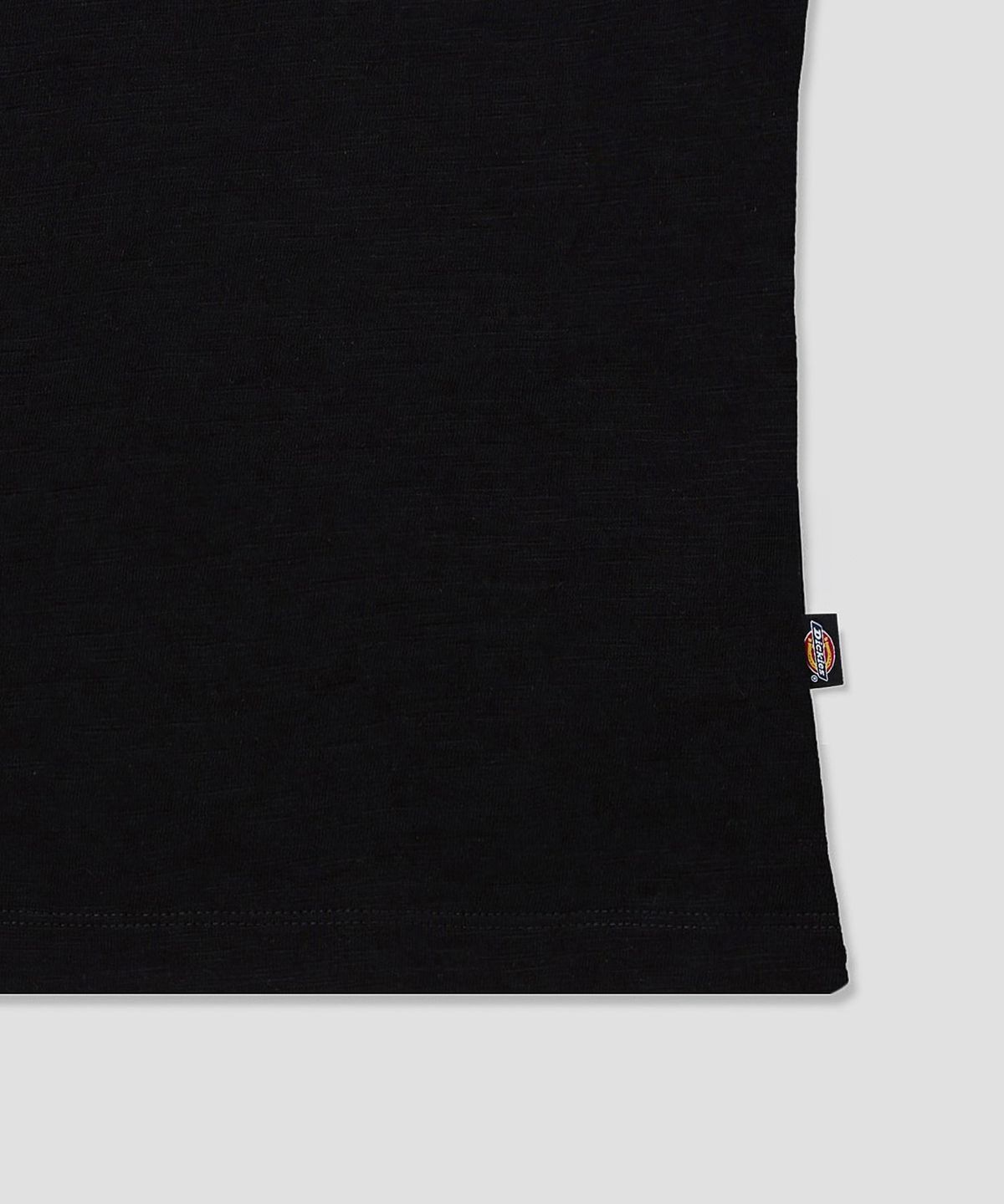 디키즈(DICKIES) 스타포인트 슬럽 링거 티셔츠 Black