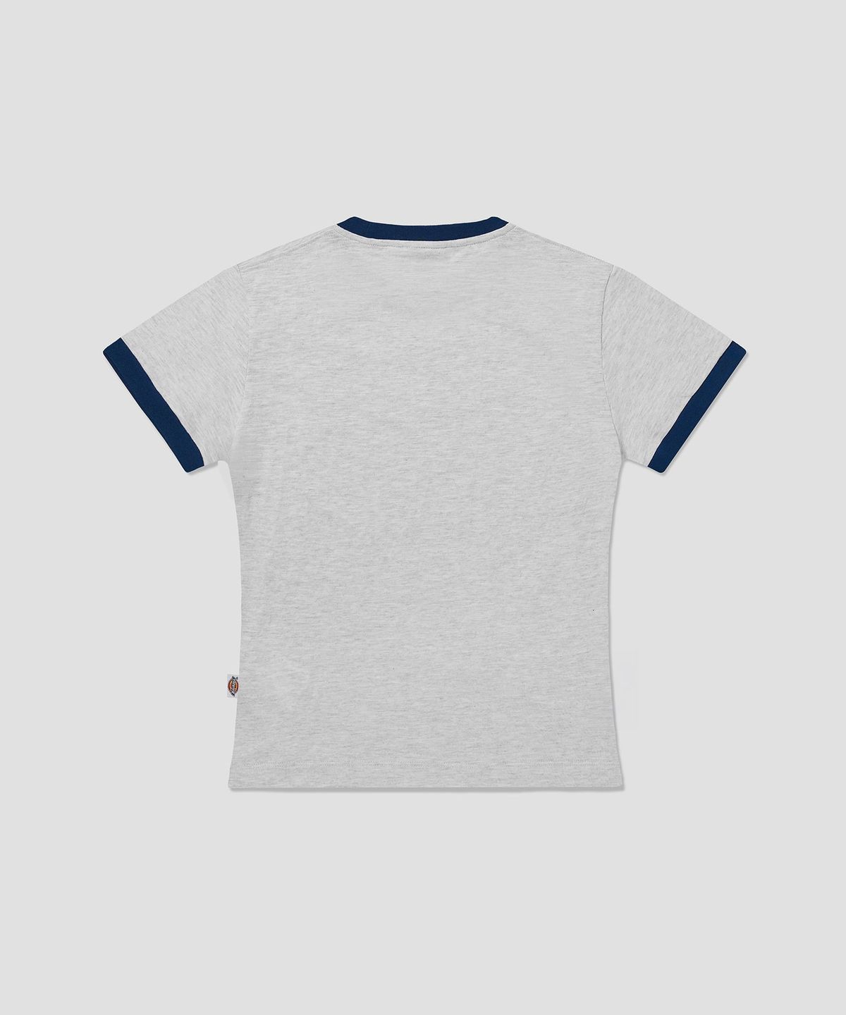 디키즈(DICKIES) 스타포인트 슬럽 링거 티셔츠 White Melange