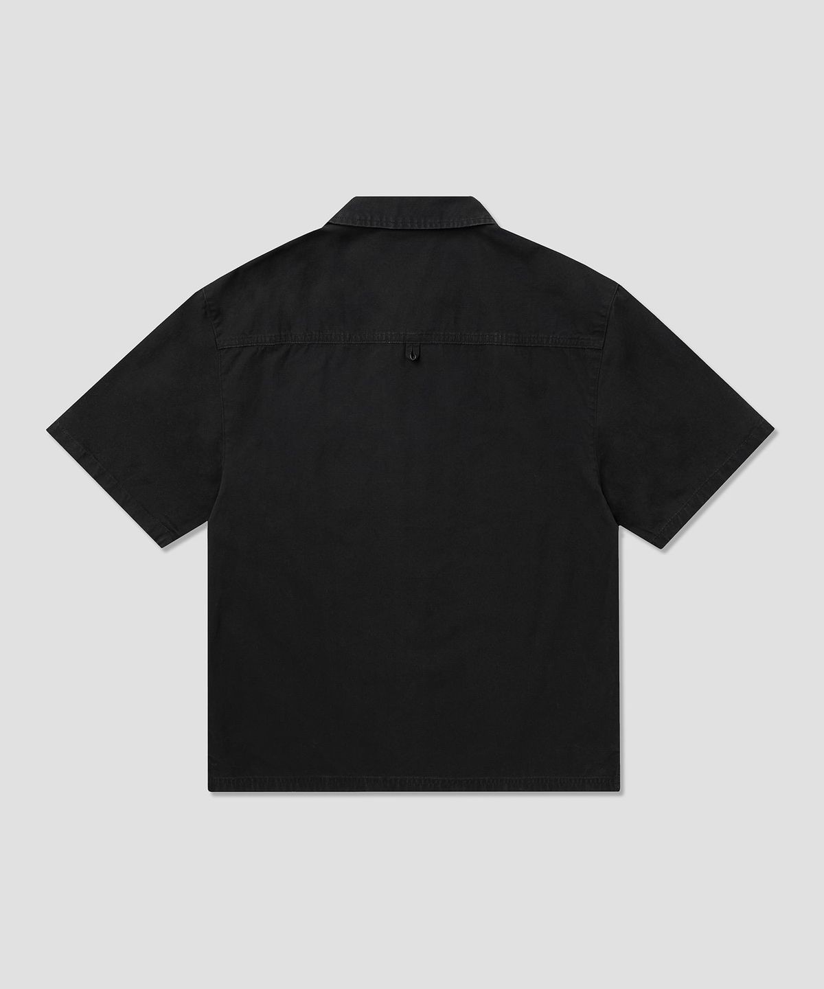 디키즈(DICKIES) 워시드 덕 캔버스 워크 셔츠 Black