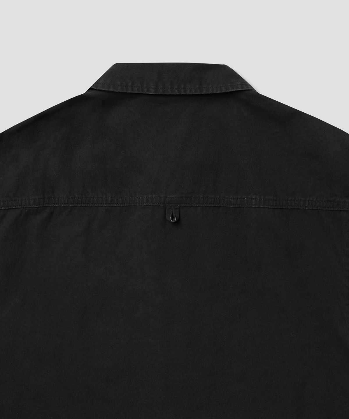 디키즈(DICKIES) 워시드 덕 캔버스 워크 셔츠 Black