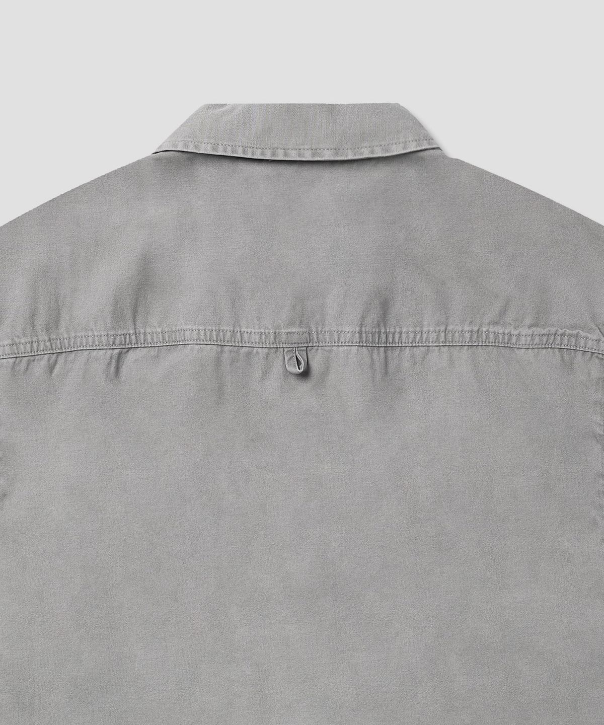 디키즈(DICKIES) 워시드 덕 캔버스 워크 셔츠 Light Gray
