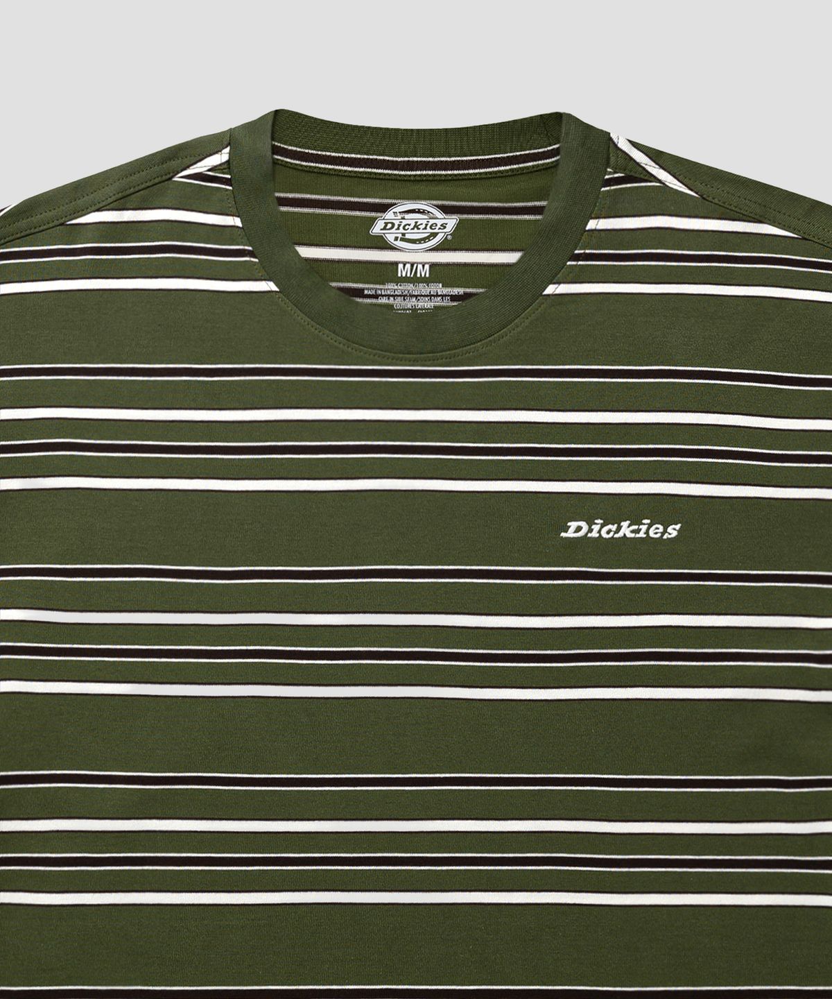 디키즈(DICKIES) 이스트 리버티 스트라이프 티셔츠 Cypress