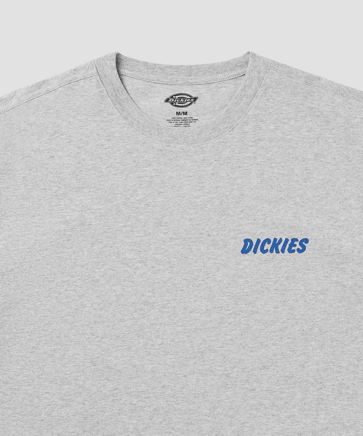 디키즈(DICKIES) 드라이 릿지 티셔츠 Grey Melange