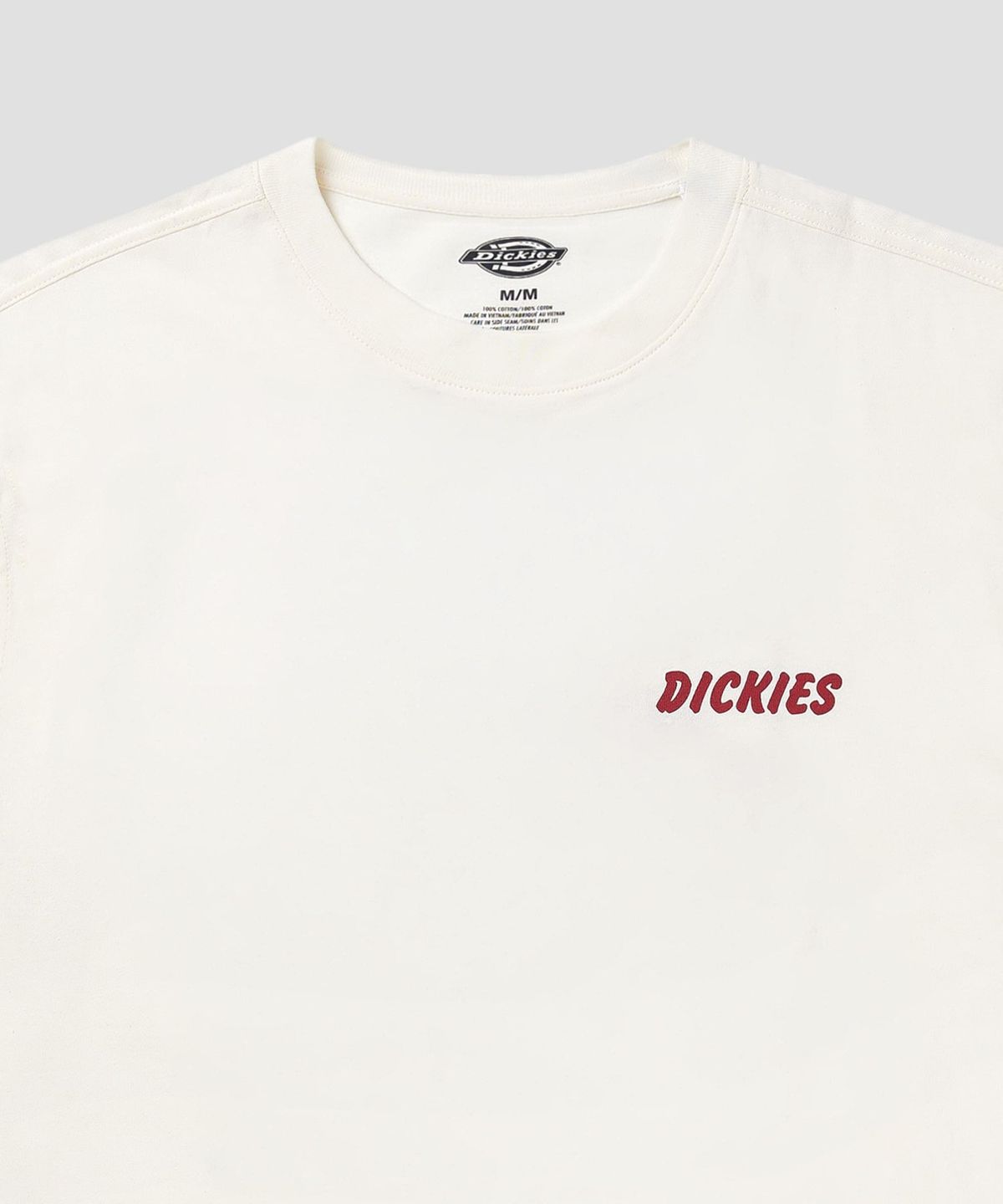 디키즈(DICKIES) 드라이 릿지 티셔츠 Egret