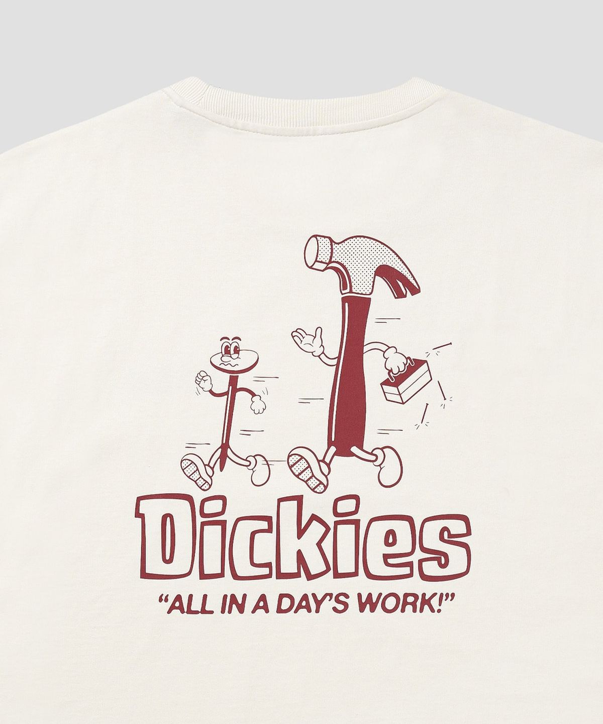 디키즈(DICKIES) 페어론 티셔츠 Egret