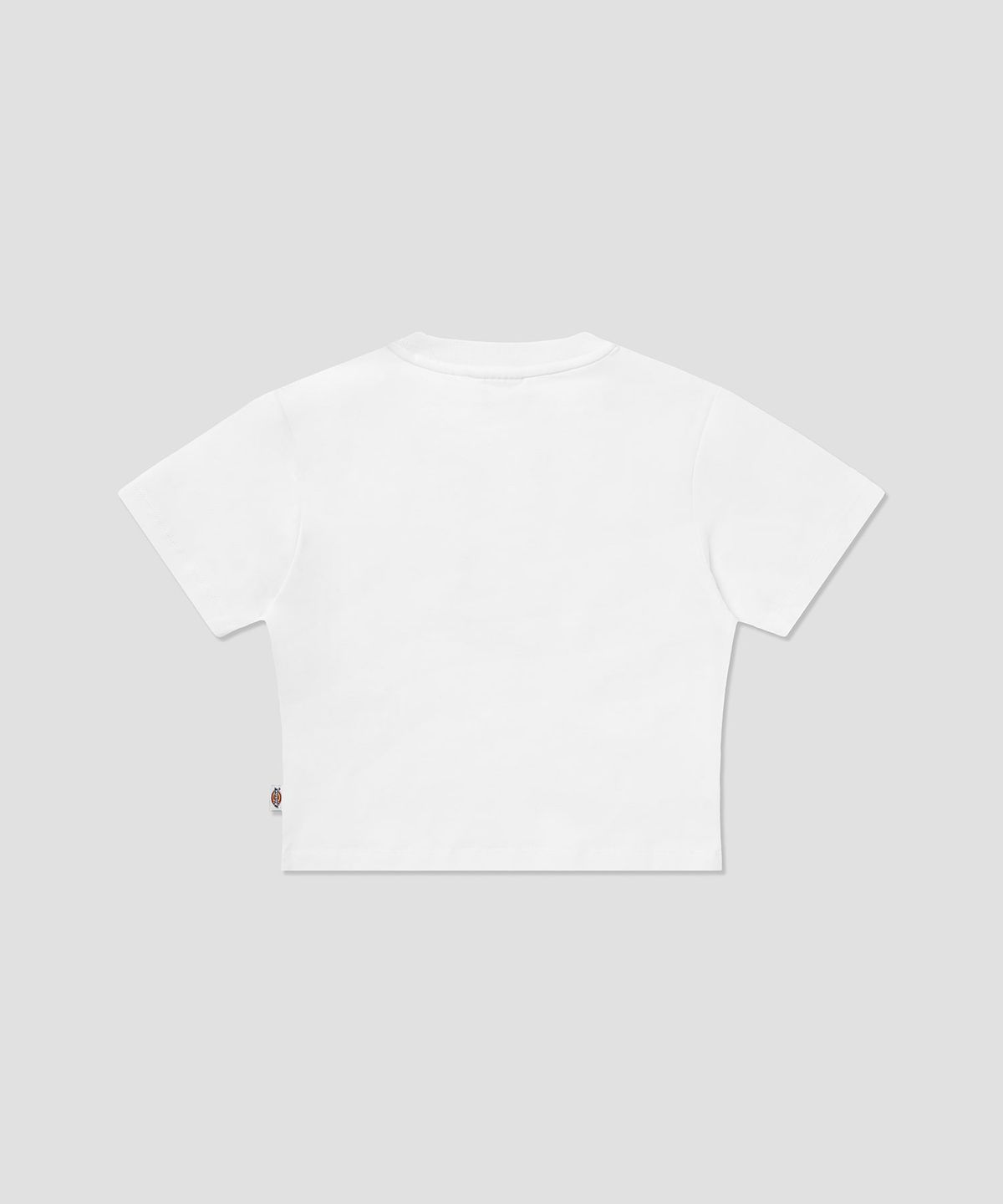 디키즈(DICKIES) 럭키 홀스슈 크롭 티셔츠 White
