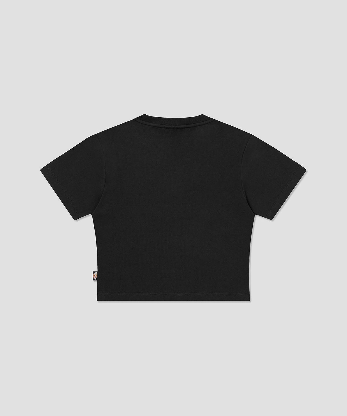 디키즈(DICKIES) 애로우 크롭 티셔츠 Black