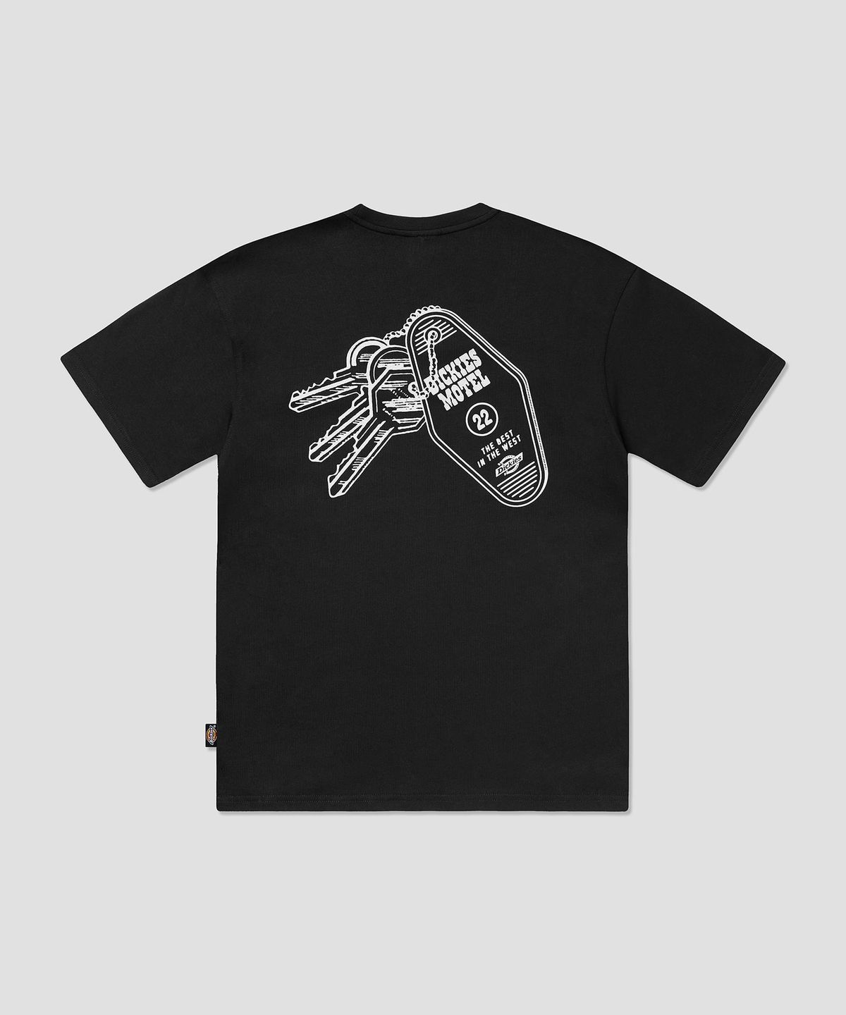 디키즈(DICKIES) 카모 글로브 티셔츠 Black