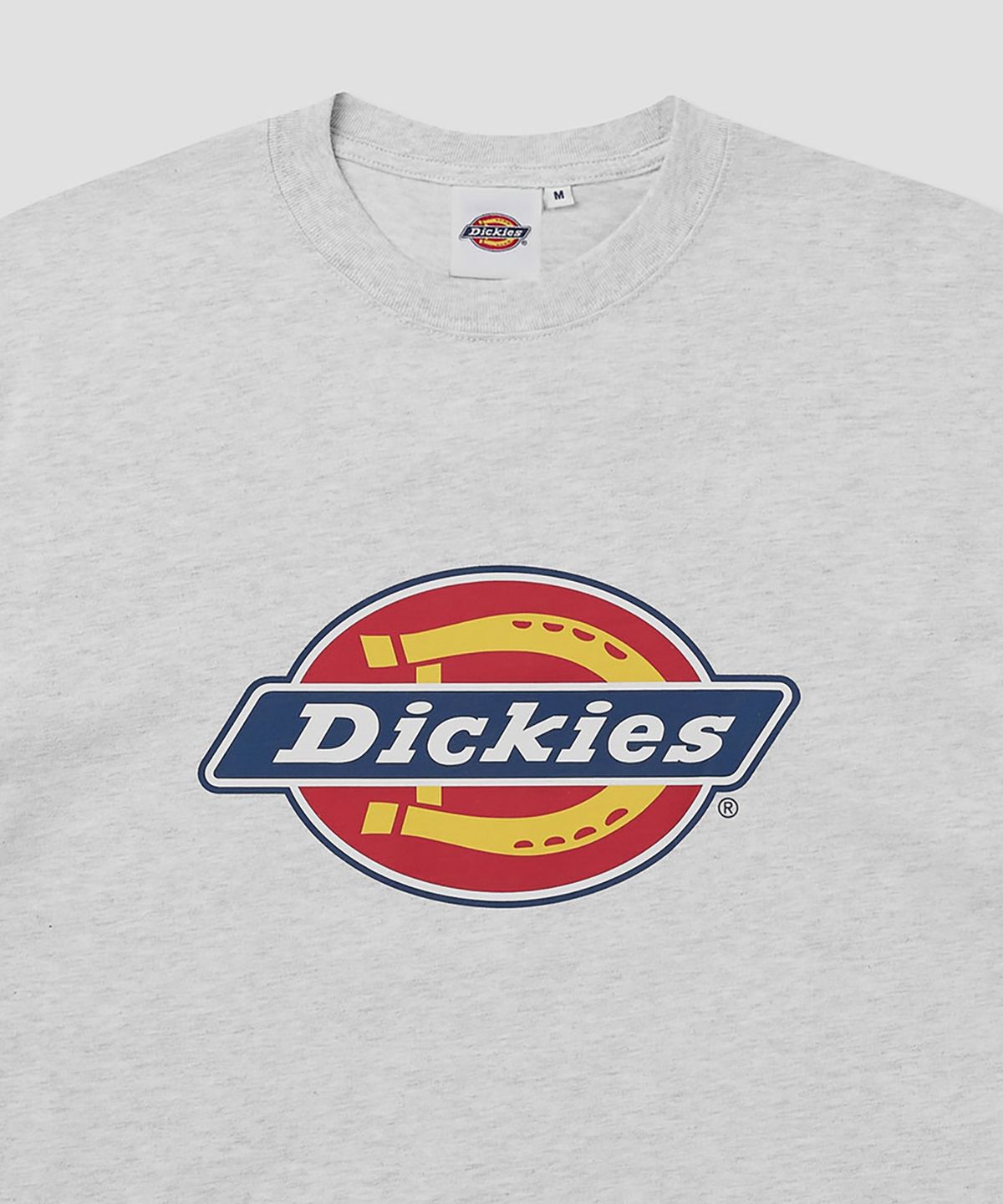 디키즈(DICKIES) 트리 로고 티셔츠 White Melange