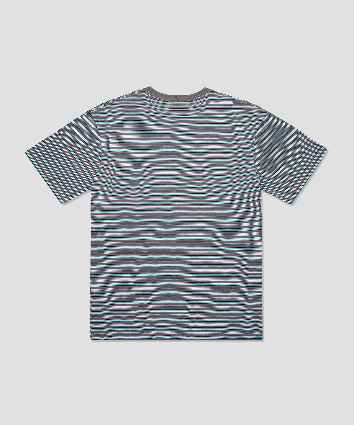 디키즈(DICKIES) 파인 스트라이프 포켓 티셔츠 Gray