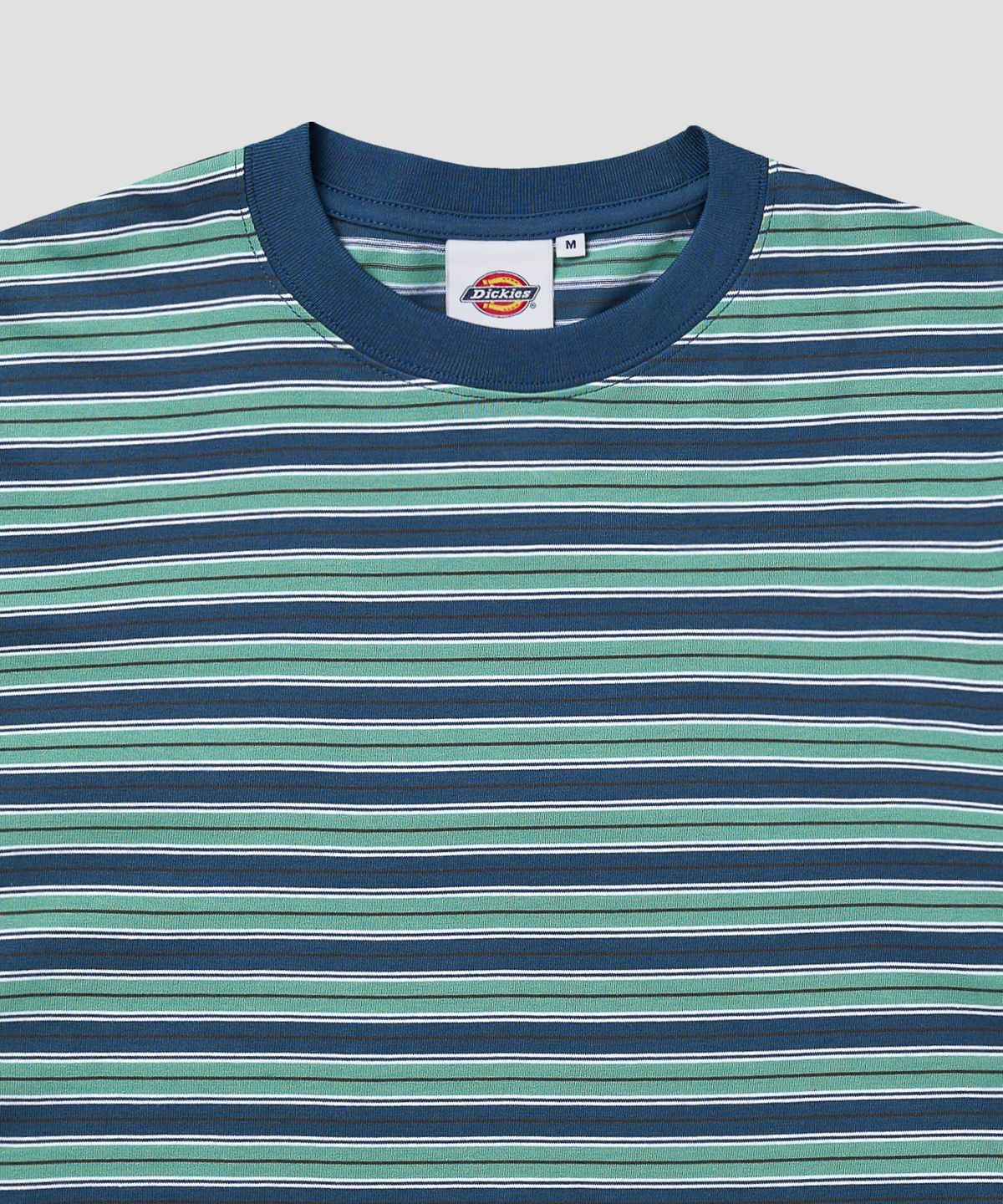 디키즈(DICKIES) 멀티 스트라이프 티셔츠 Mint