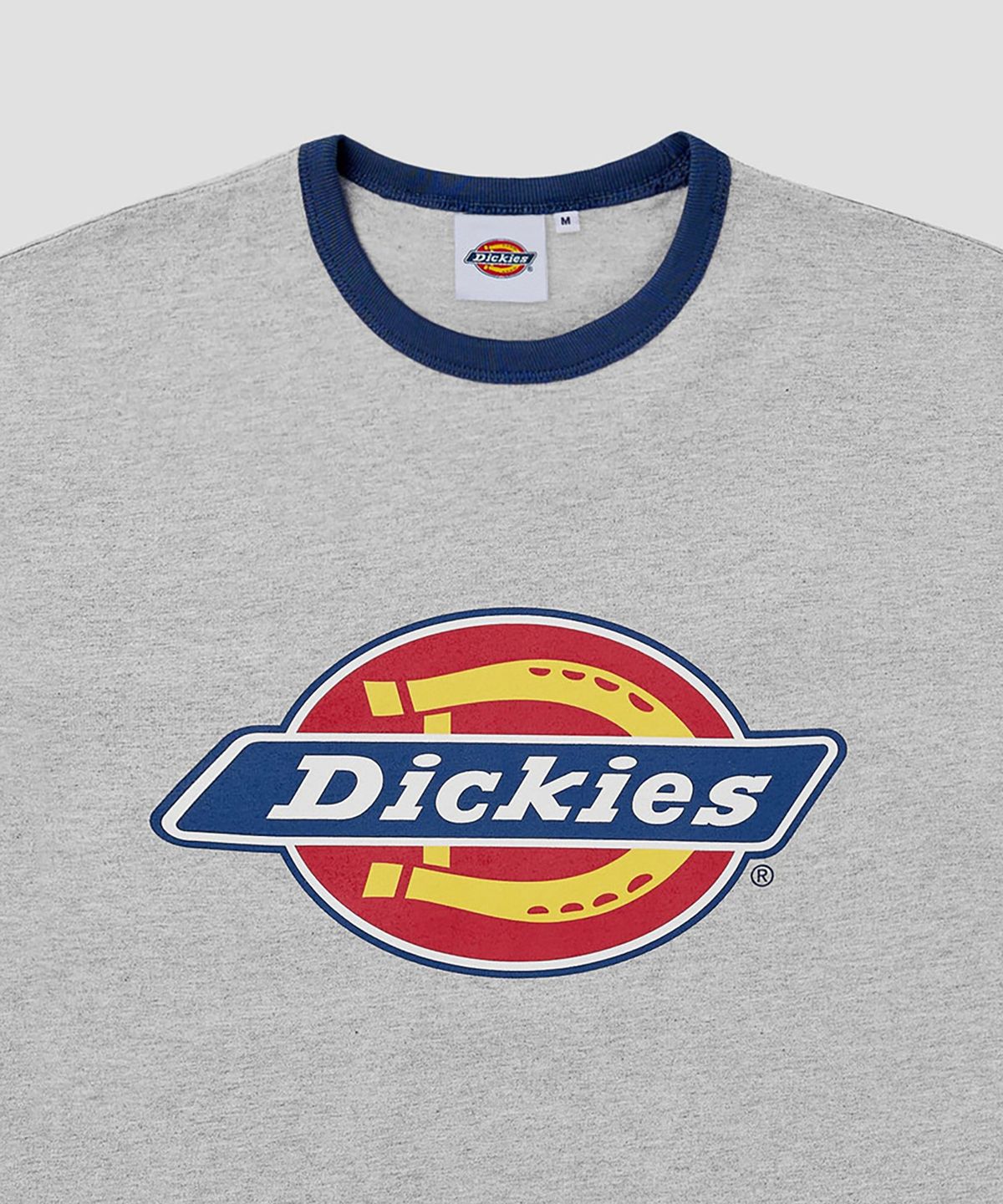 디키즈(DICKIES) 트리 로고 링거 티셔츠 Gray