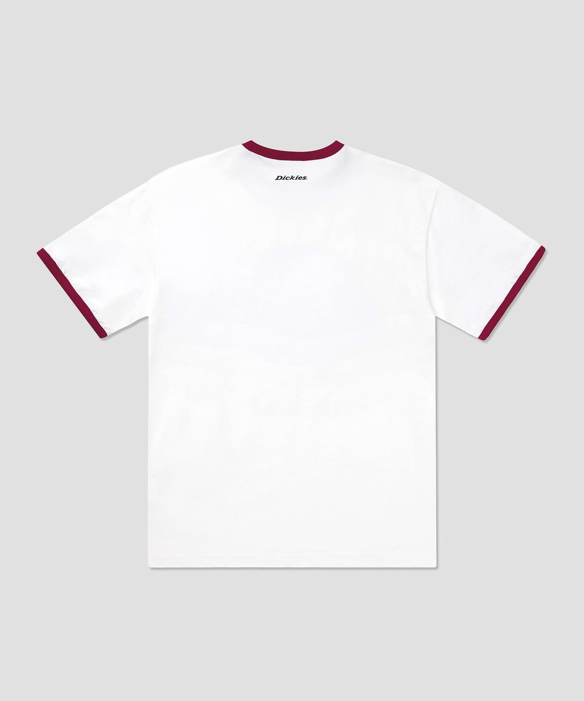 디키즈(DICKIES) 트리 로고 링거 티셔츠 Red