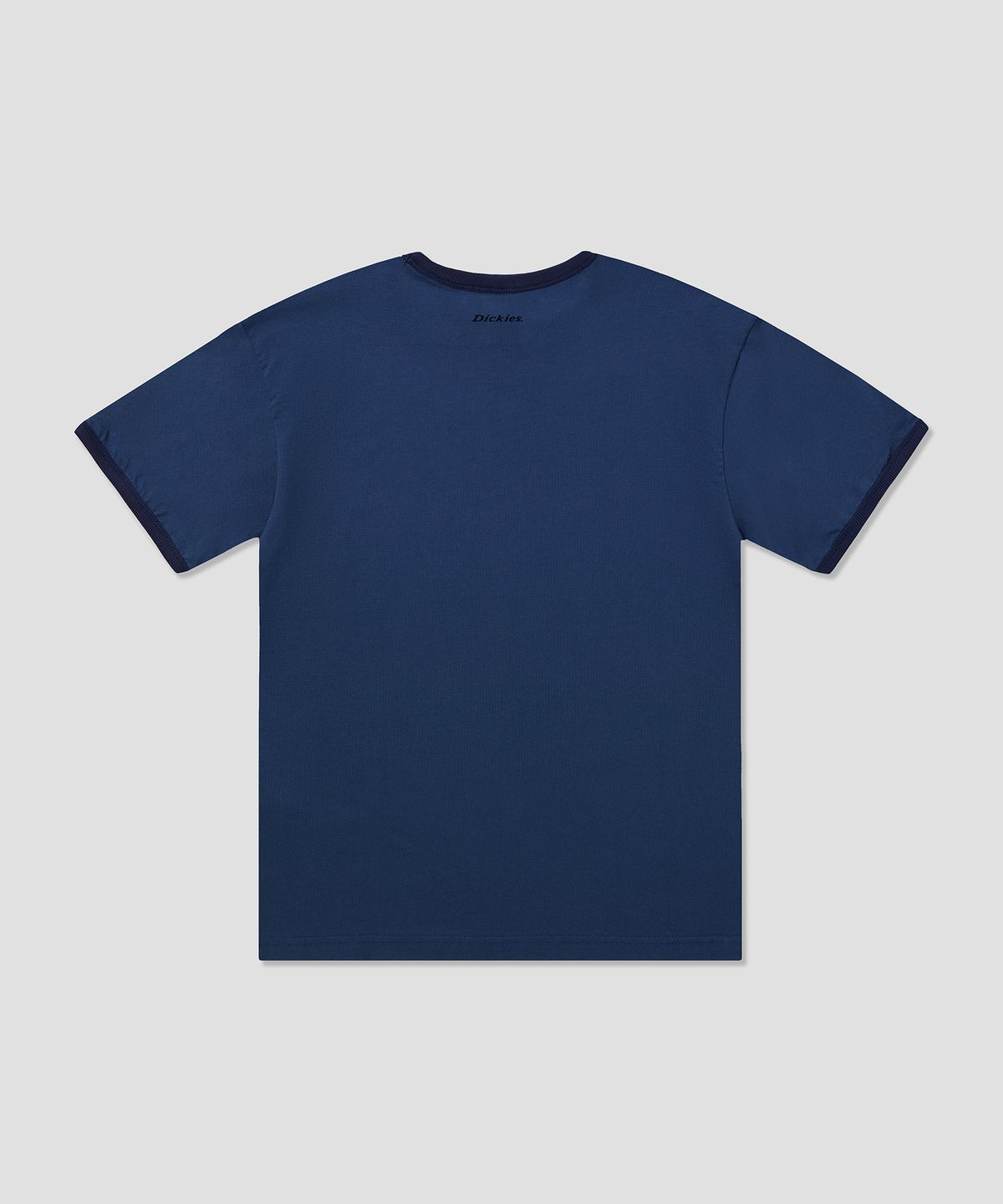 디키즈(DICKIES) 트리 로고 링거 티셔츠 Navy