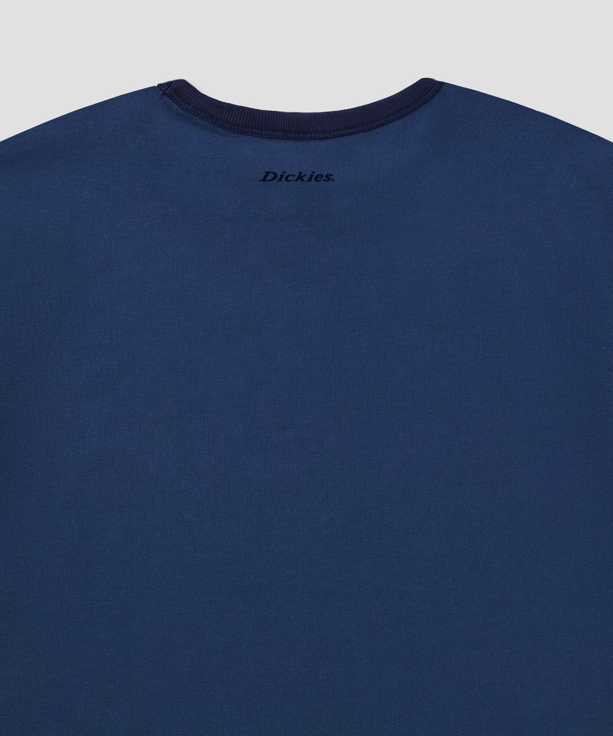 디키즈(DICKIES) 트리 로고 링거 티셔츠 Navy