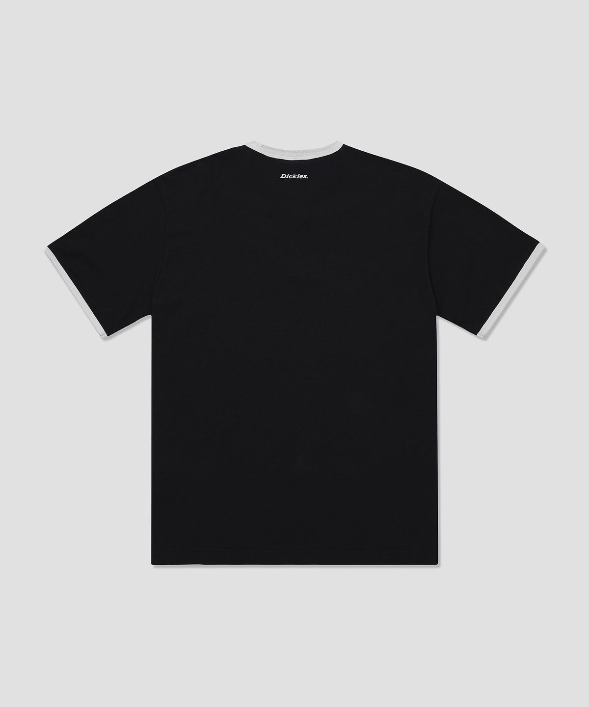 디키즈(DICKIES) 모노 로고 링거 티셔츠 Black