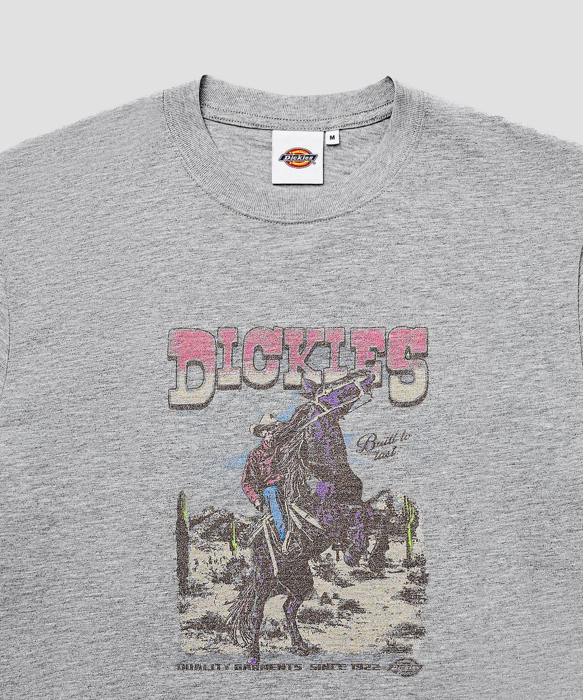 디키즈(DICKIES) 와일드 홀스 슬럽 티셔츠 Melange