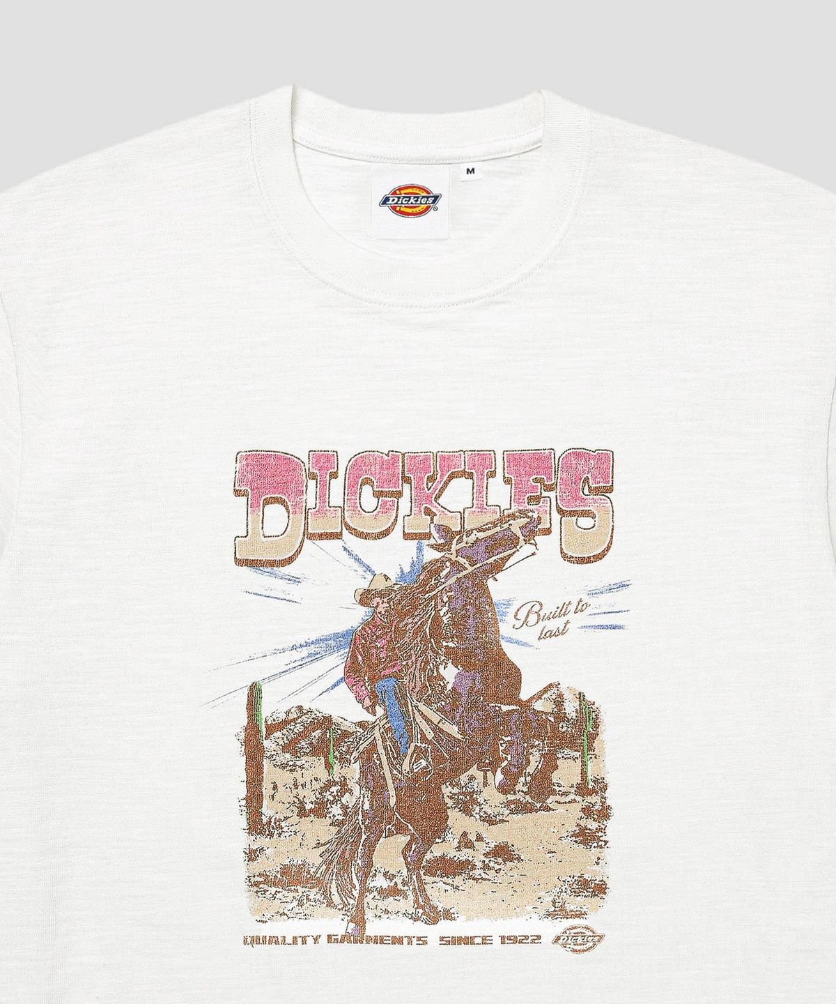 디키즈(DICKIES) 와일드 홀스 슬럽 티셔츠 White