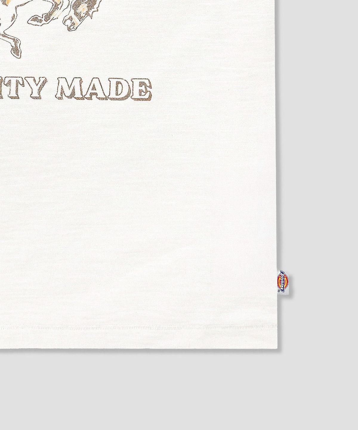 디키즈(DICKIES) 로데오 슬럽 티셔츠 White