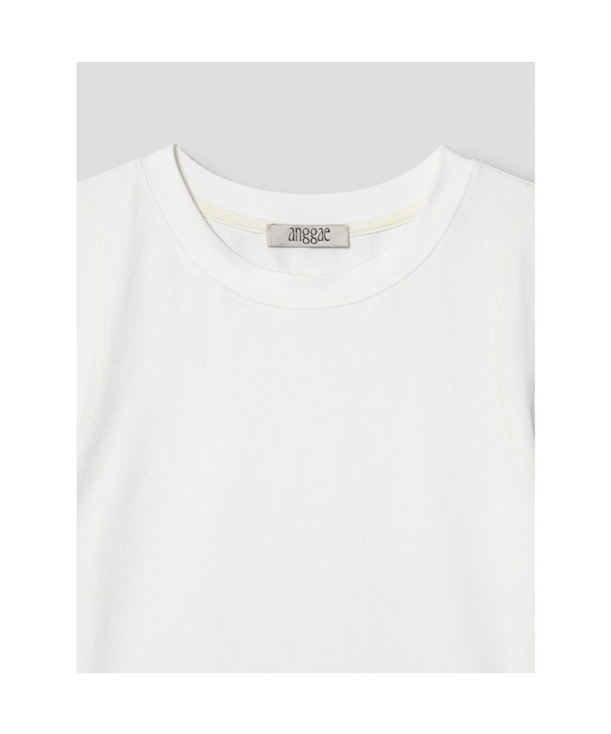 앙개(ANGGAE) Parallel TShirt  White