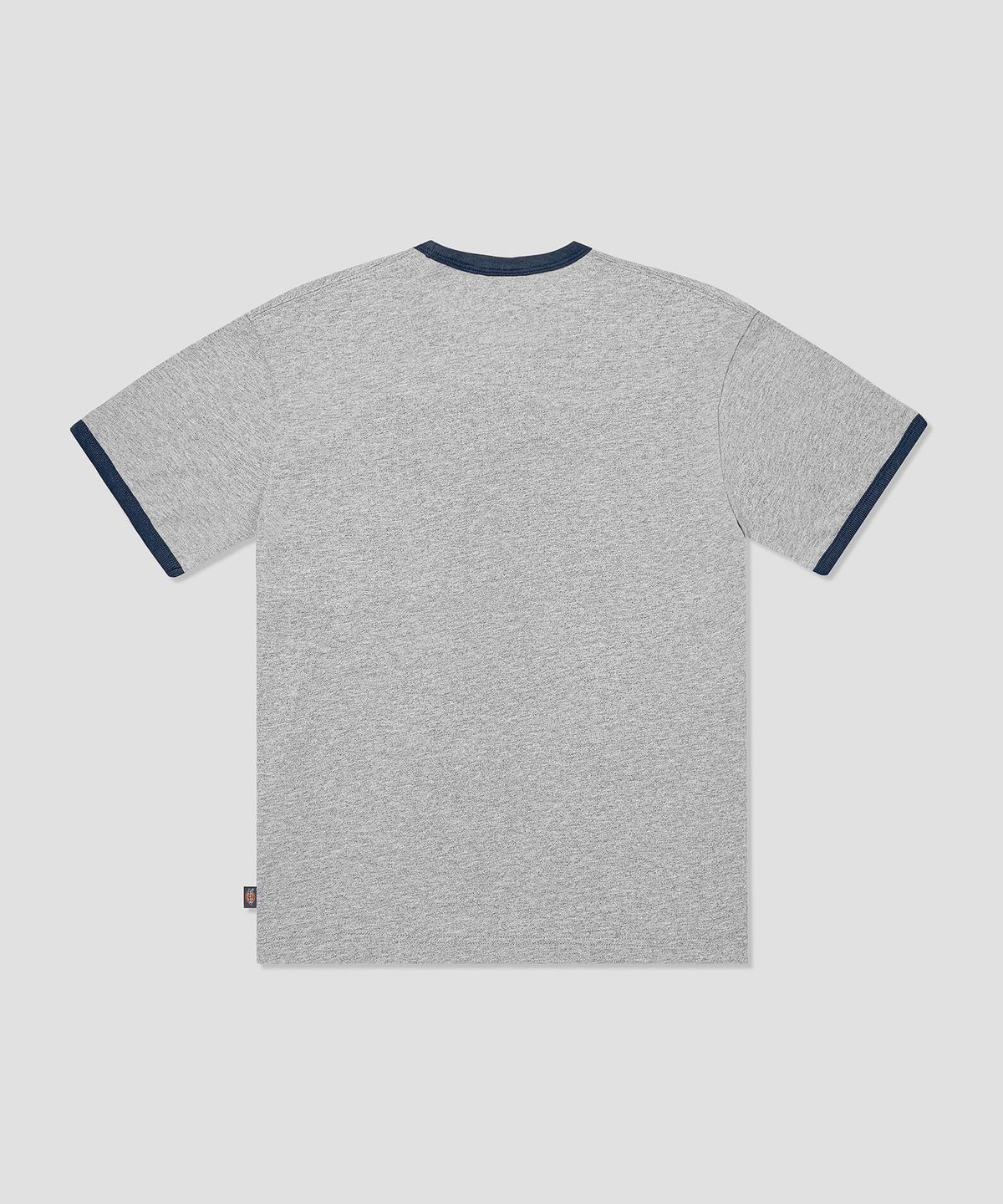 디키즈(DICKIES) 텍사스 홀스 링거 티셔츠 Melange / Navy