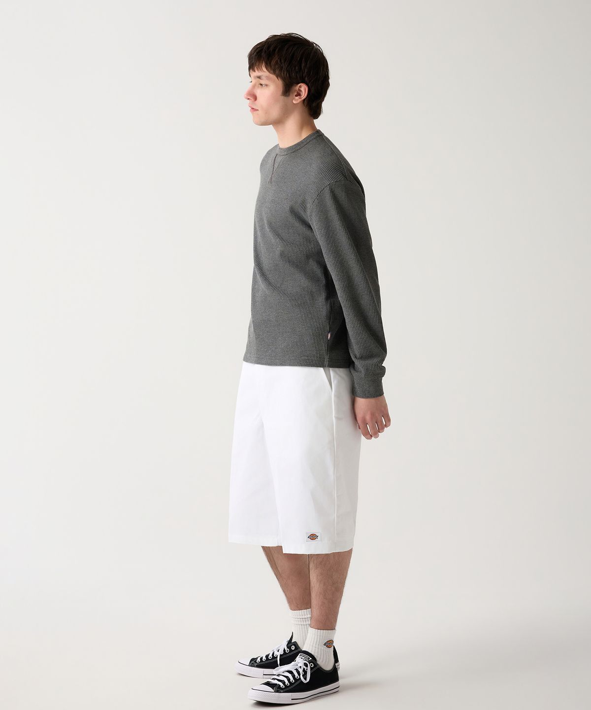 디키즈(DICKIES) 42283 루즈핏 워크쇼츠 White