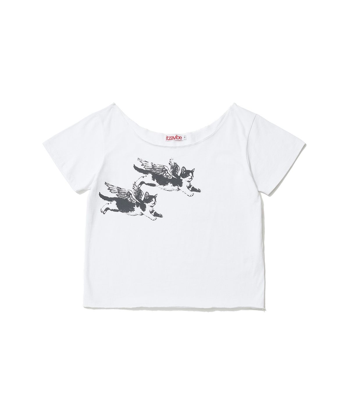 잇자바이브(ITZAVIBE) ANGEL CAT OFF SHOULDER