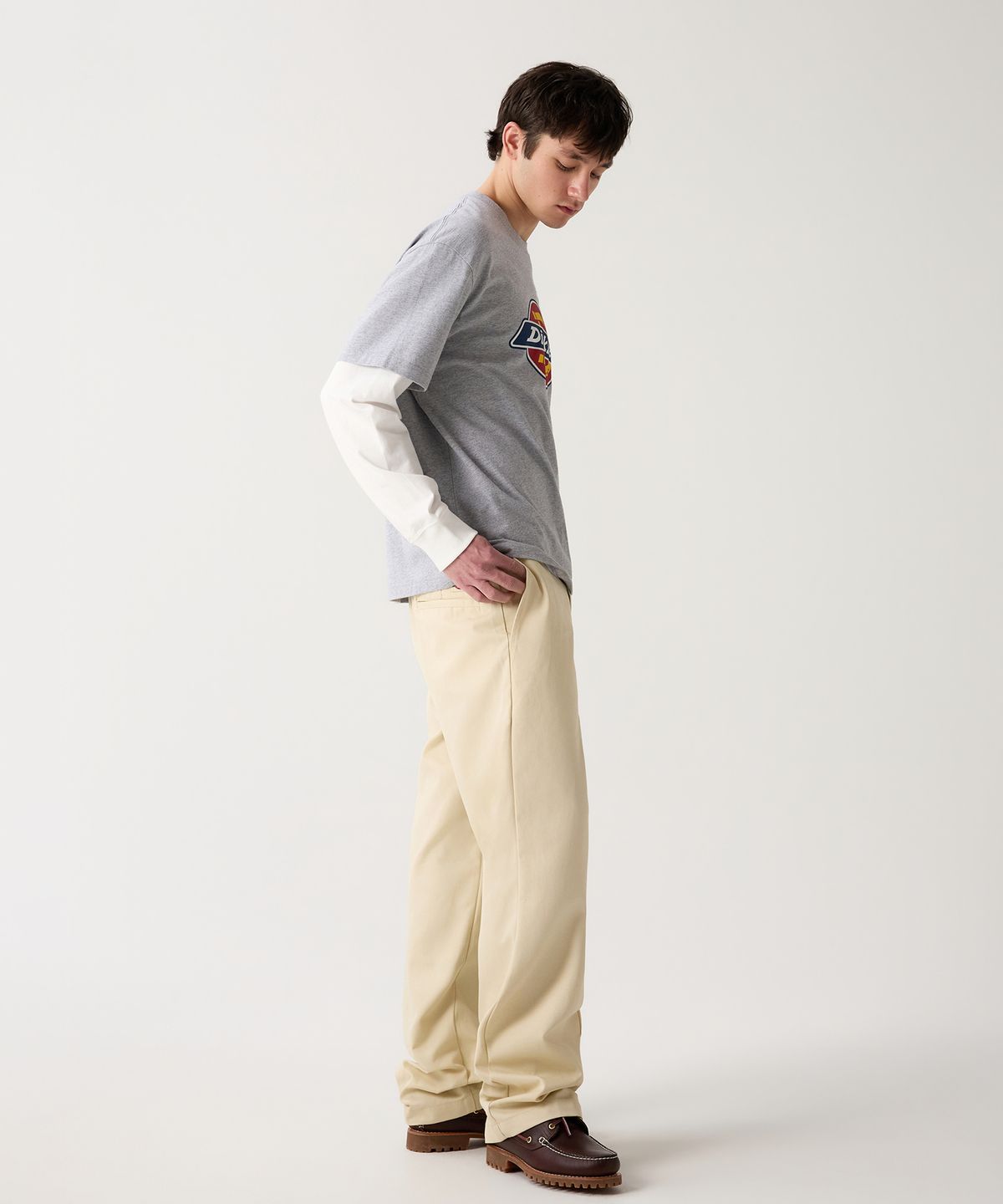 디키즈(DICKIES) 오리지널 874 워크팬츠 Wood Ash