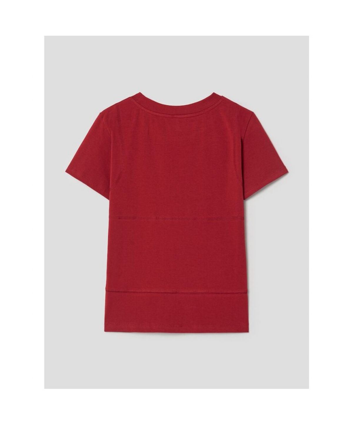 앙개(ANGGAE) Parallel TShirt  Red