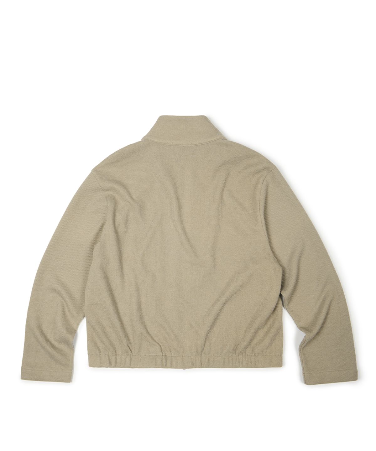 이티씨이(ETCE) (BASE) MONO KNIT ZIP UP (BEIGE)