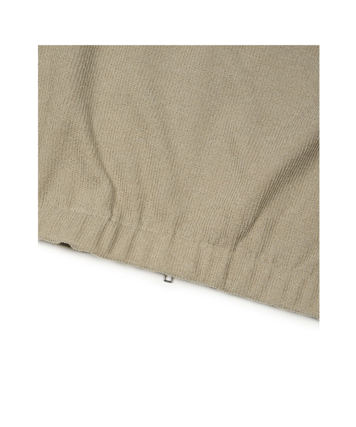 이티씨이(ETCE) (BASE) MONO KNIT ZIP UP (BEIGE)