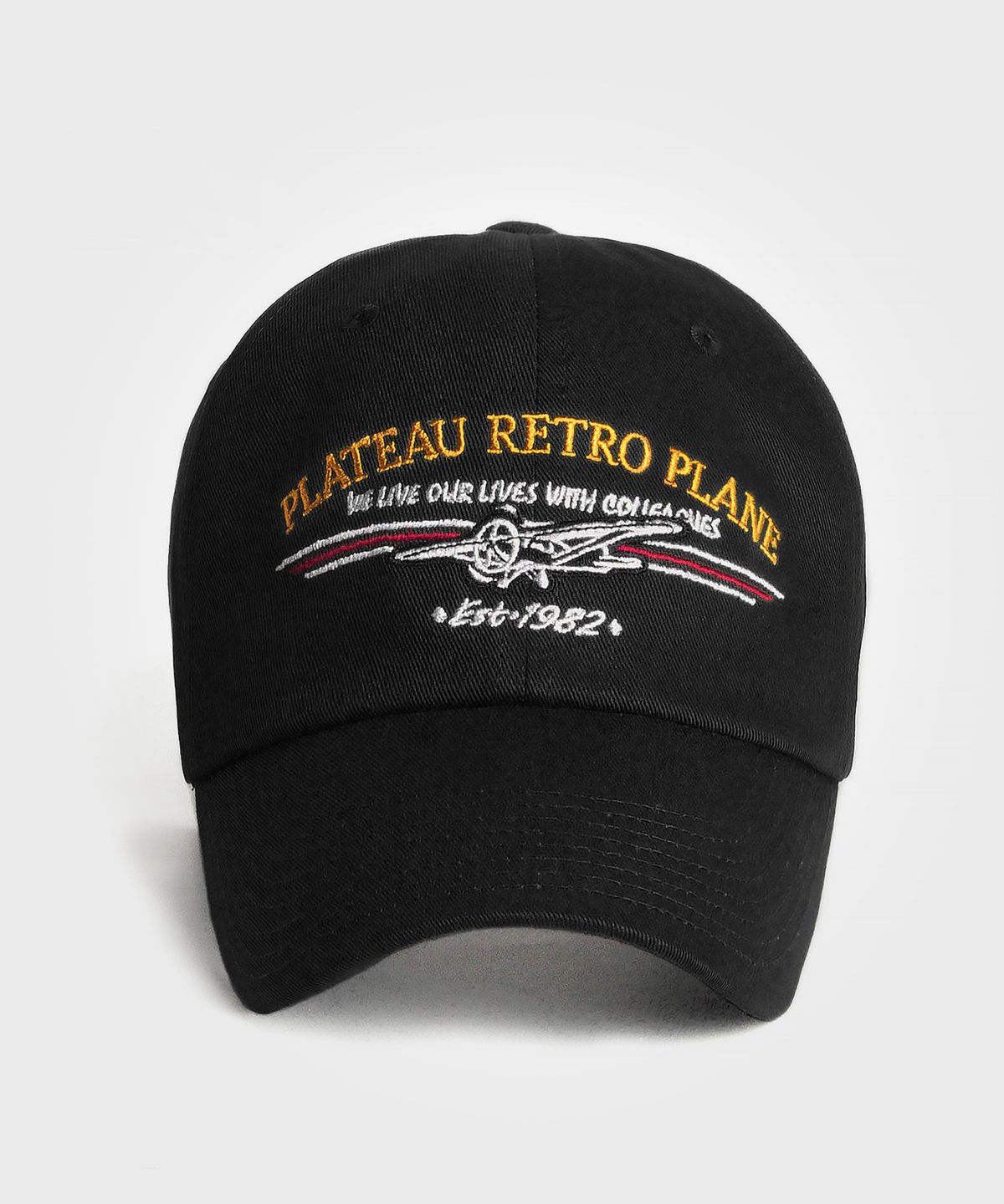 플래토(PLATEAU) PLATEAU RP VTG CAP BLACK