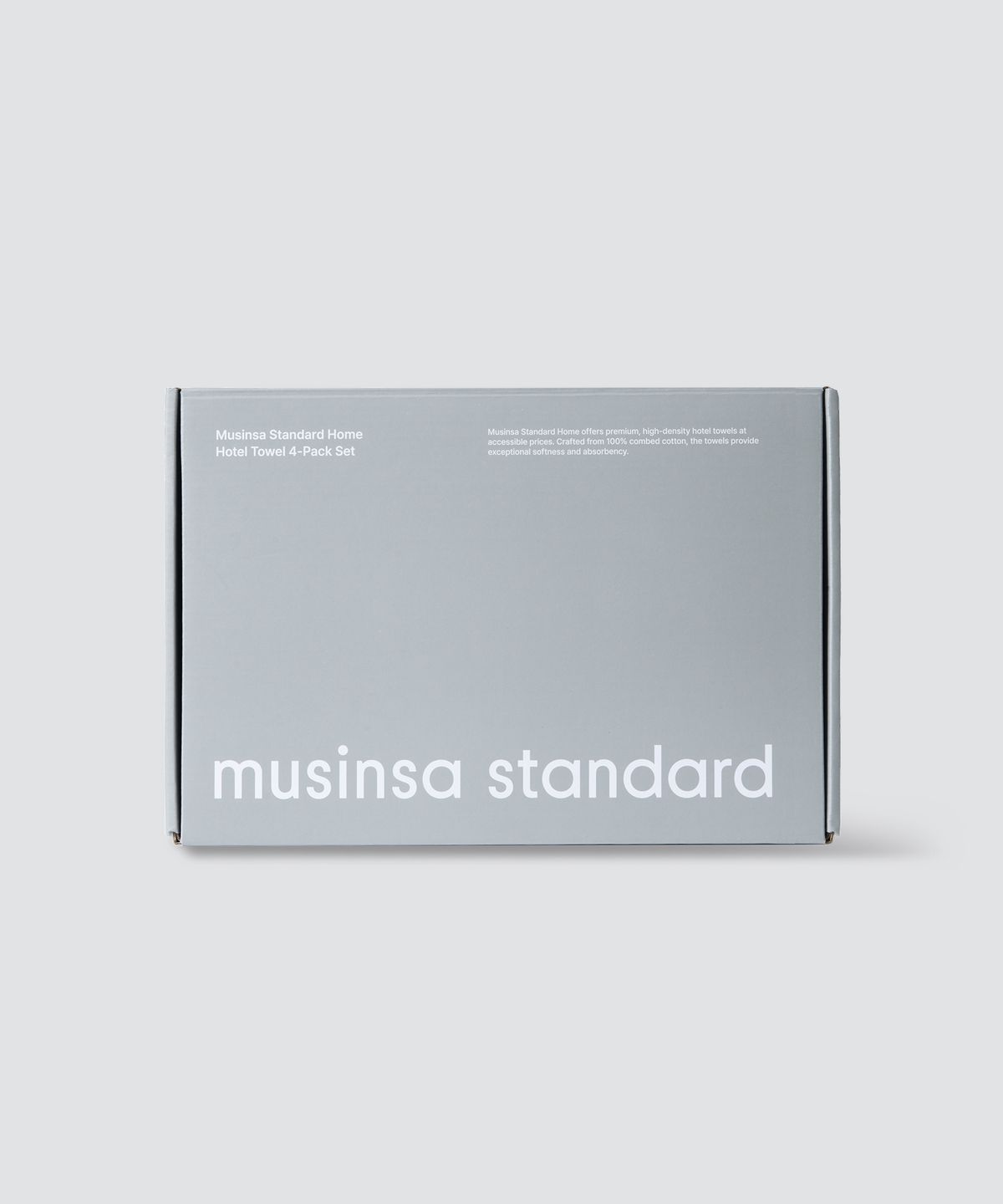 무신사 스탠다드 홈 & 프로덕트(MUSINSA STANDARD HOME & PRODUCTS) 호텔 수건 기프트 세트 4개입