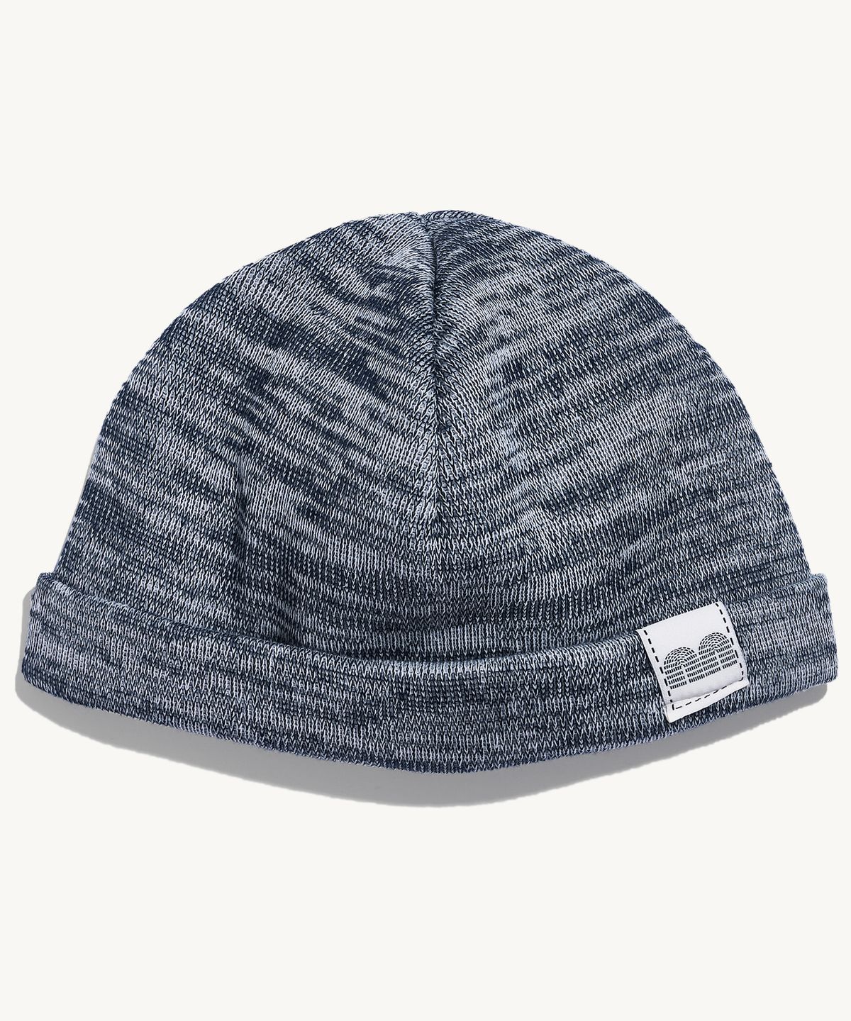 낫뉴(NOT NEW) nn Label Melange Beanie Navy