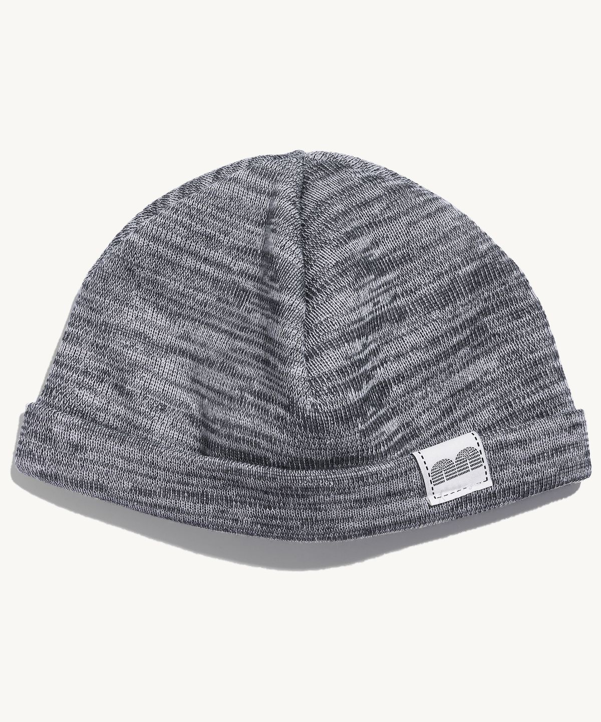 낫뉴(NOT NEW) nn Label Melange Beanie Grey